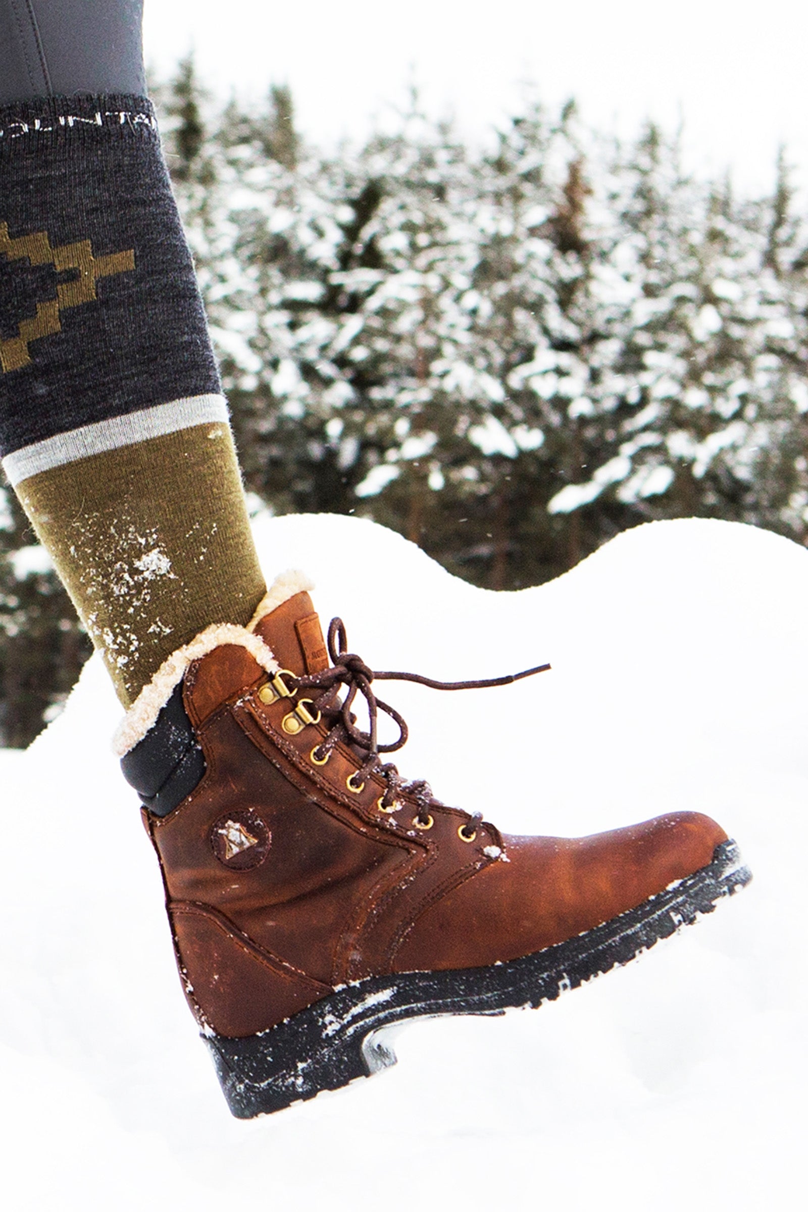 Mountain Horse Snowy River lisse, menn Rideklær til herre