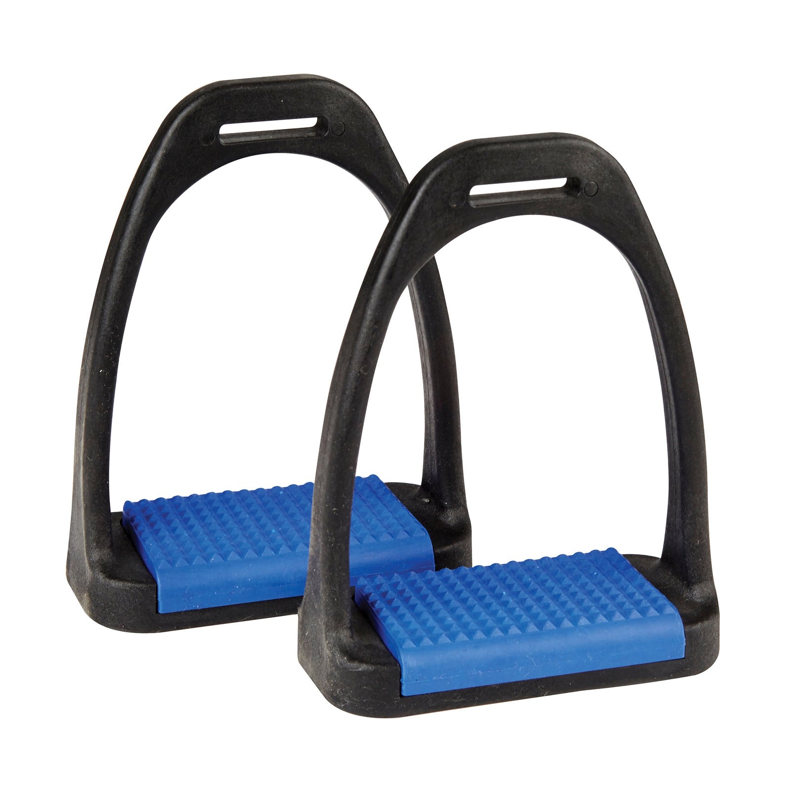 Korsteel Polymer Stirrup Irons With Coloured Treads Saddles, Girths & Stirrups