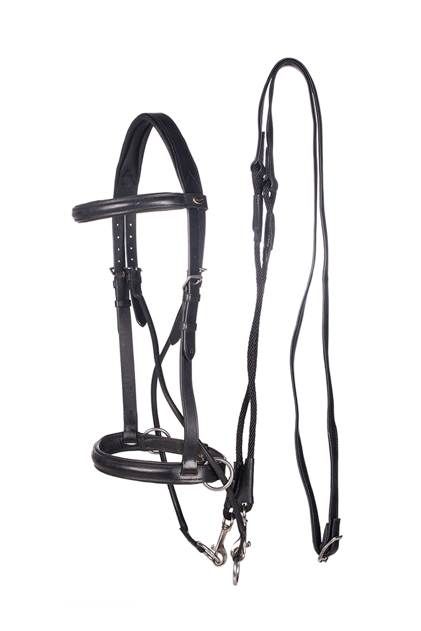 F.R.A. Freedom Riding Articles El Camin bittless bridle (system 5) med myke tøyler Hodelag & Tøyler