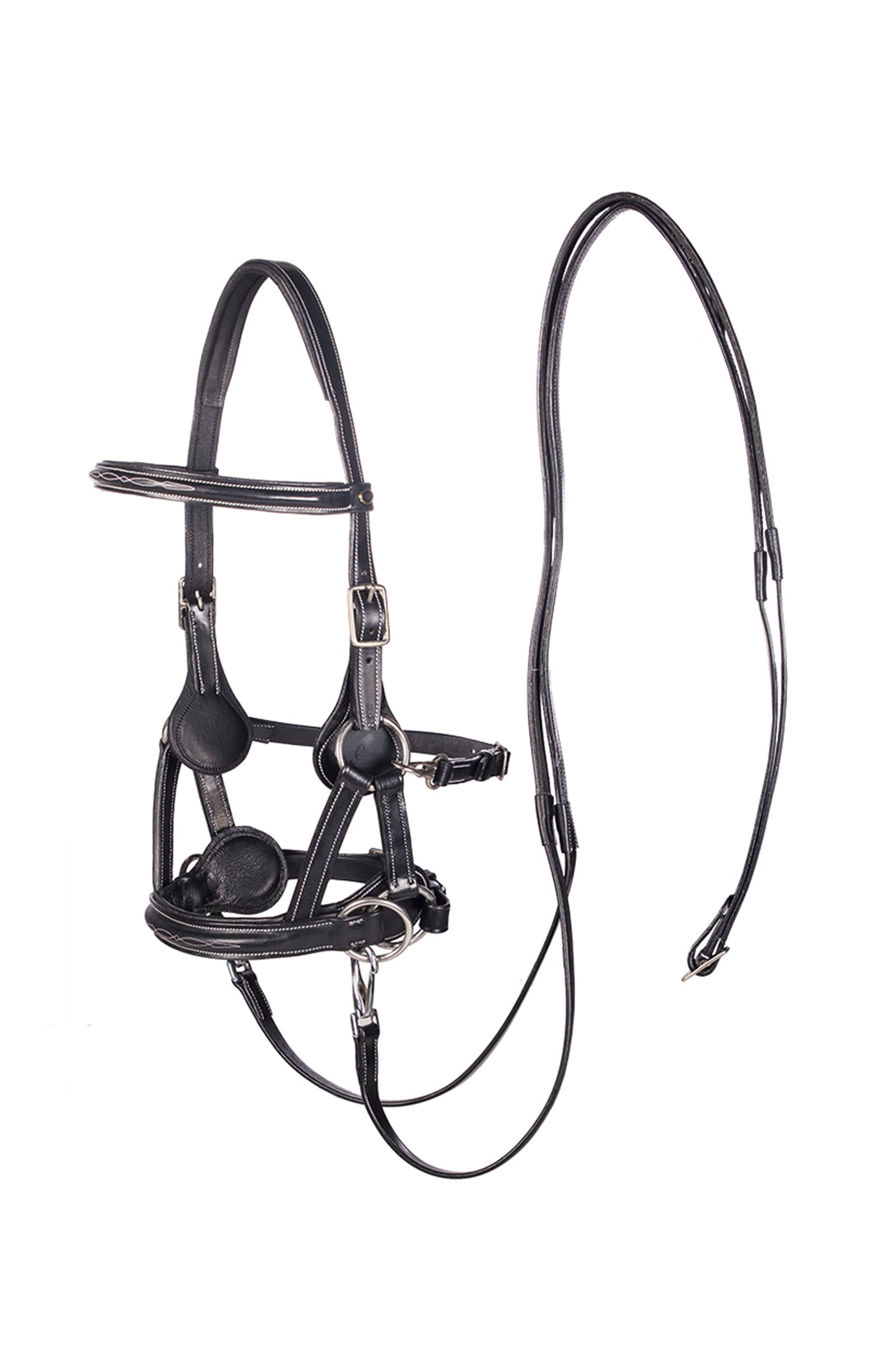 F.R.A. Freedom Riding Articles Flandy /sidepull (system 3) i engelsk lær Hodelag & Tøyler