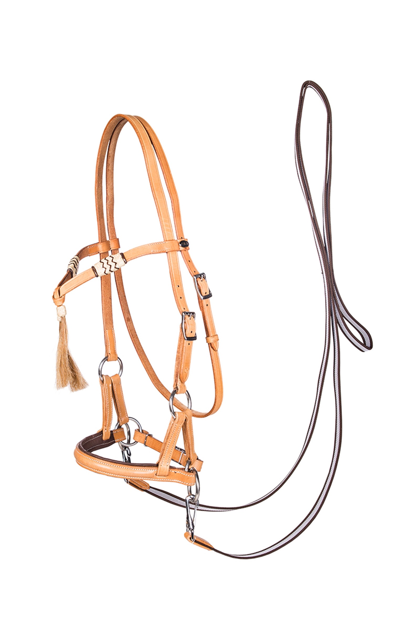 F.R.A. Freedom Riding Articles Shango sidepull (system 3) western-utseende, lær Hodelag & Tøyler