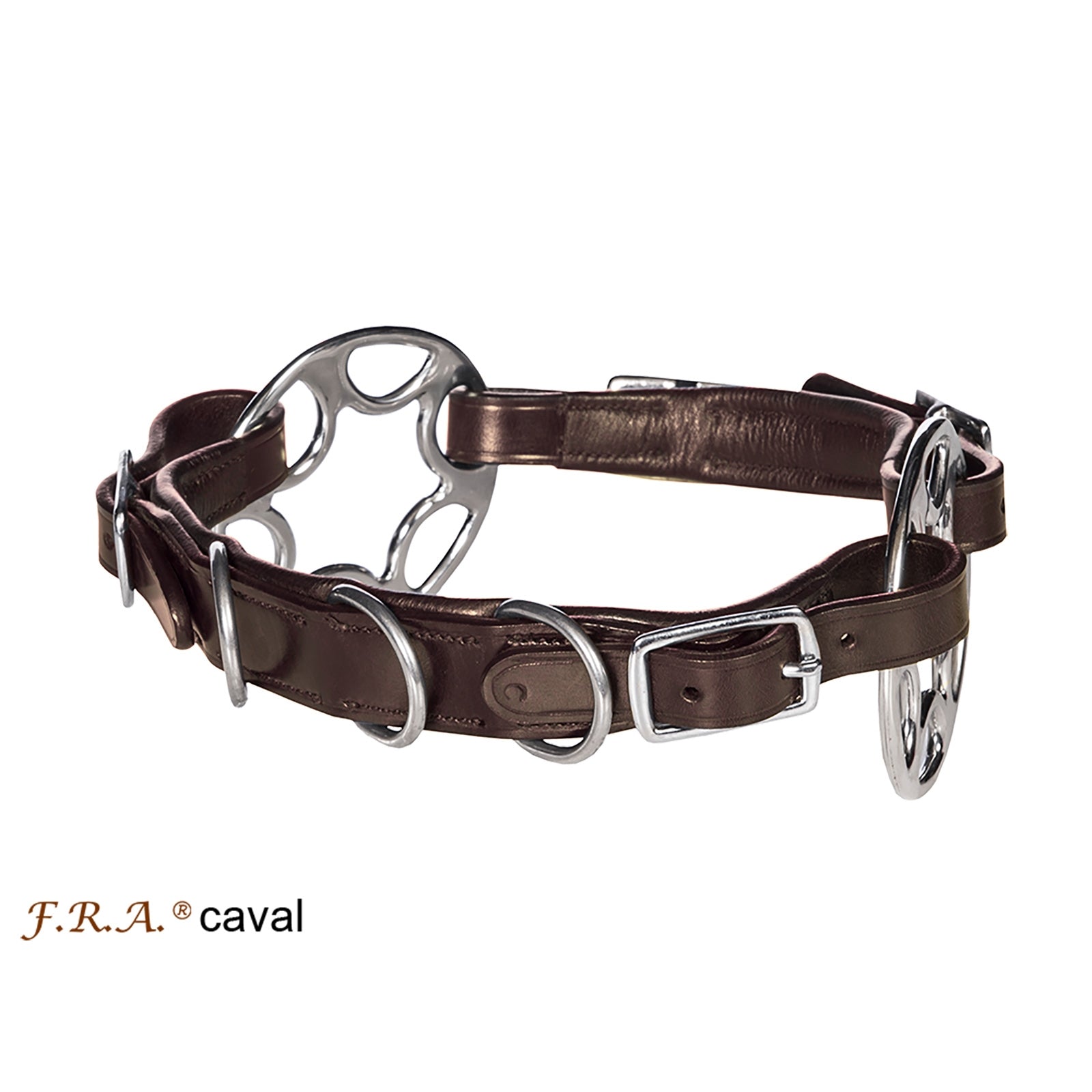 F.R.A. Freedom Riding Articles Caval Cavemore nesereim i engelsk lær (system 2) med saks Hodelag & Tøyler