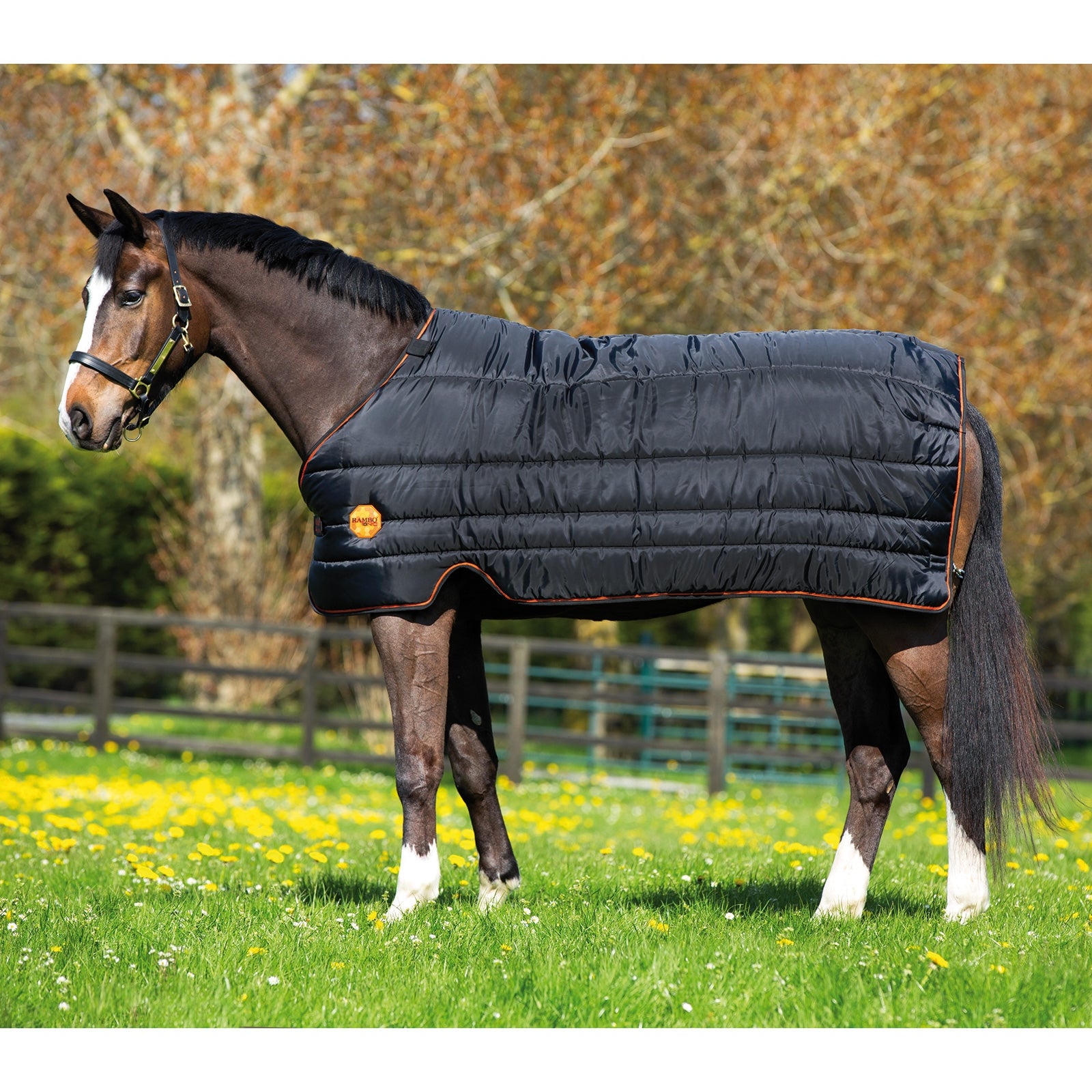 Horseware Rambo Ionic stall liner, 100 gram Dekken