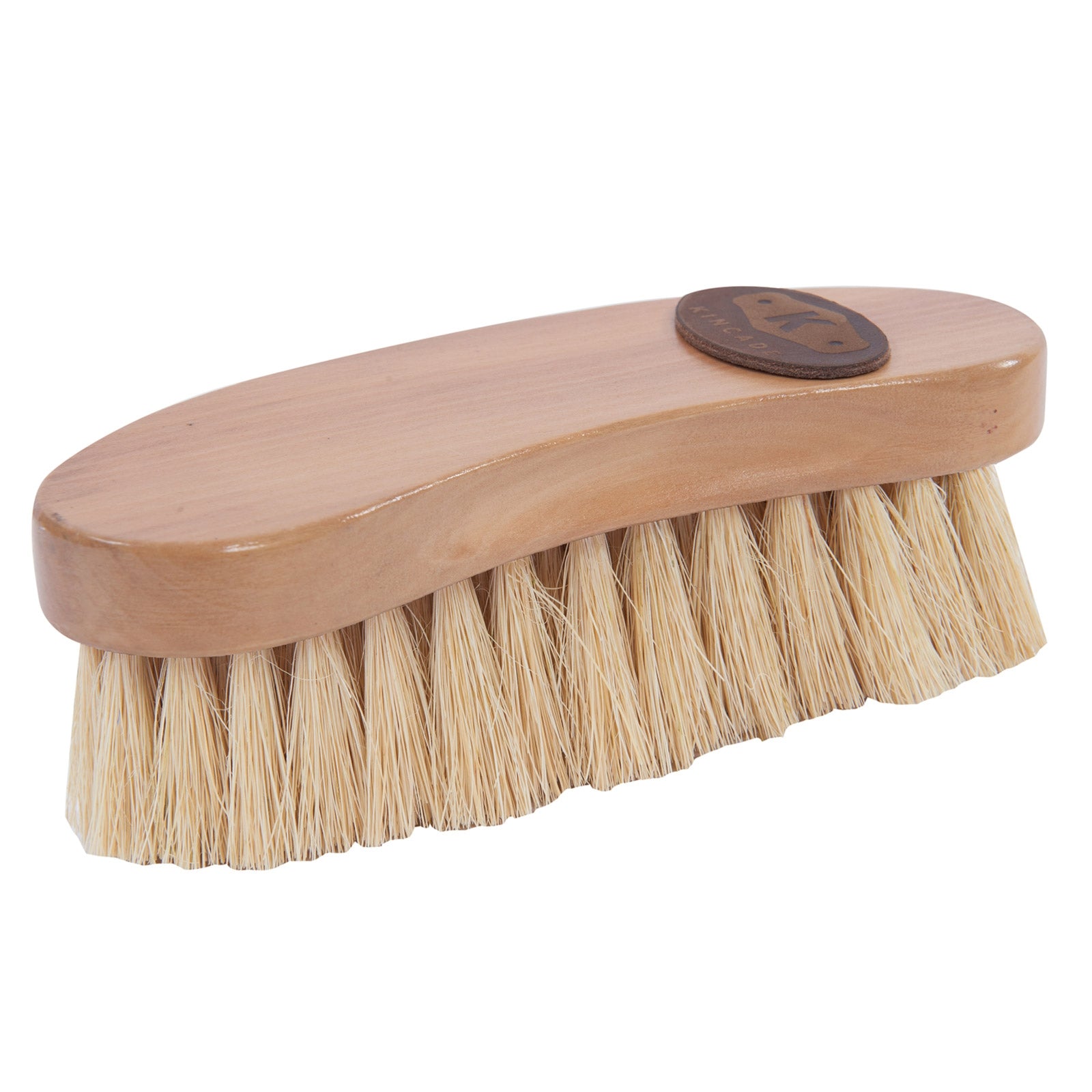 Kincade Wooden Deluxe Banana Shaped Dandy Brush Horse Grooming Tools