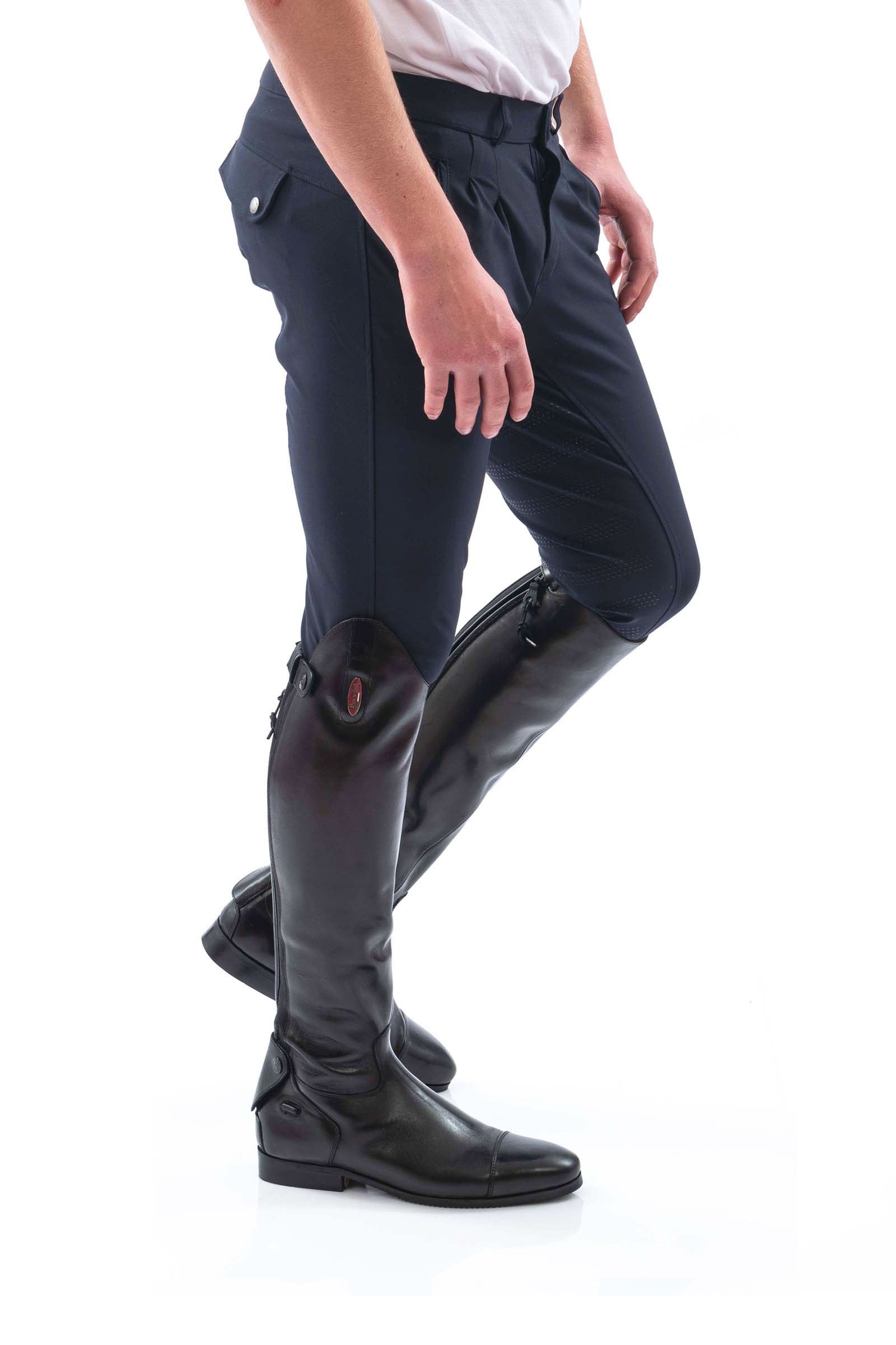 John Whitaker JW Mens Miami Breeches with Silcone Mens Riding Clothing