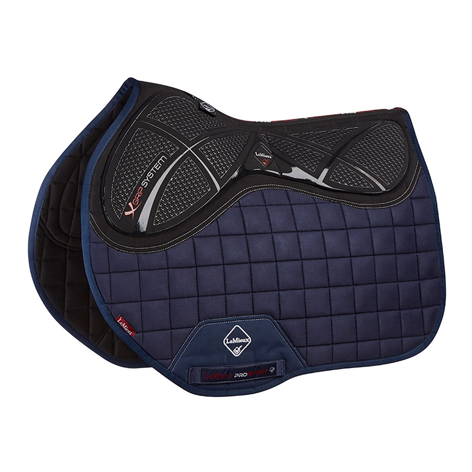 LeMieux X-Grip Silicone Eurojump, firkantet Sjabraker