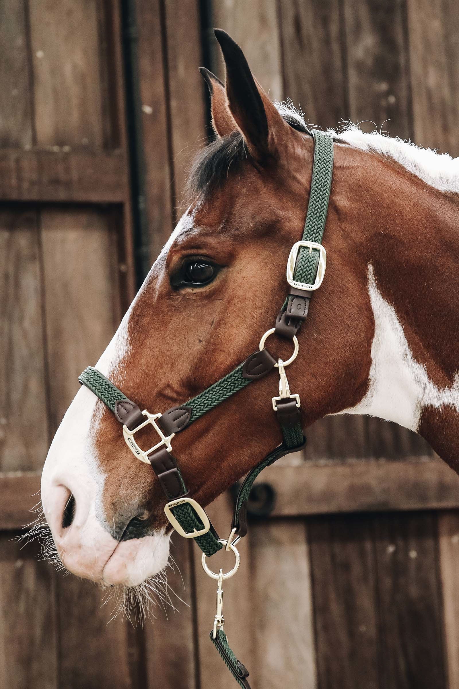 Kentucky Horsewear Kentucky flettet nylongrime Grimer og leietau