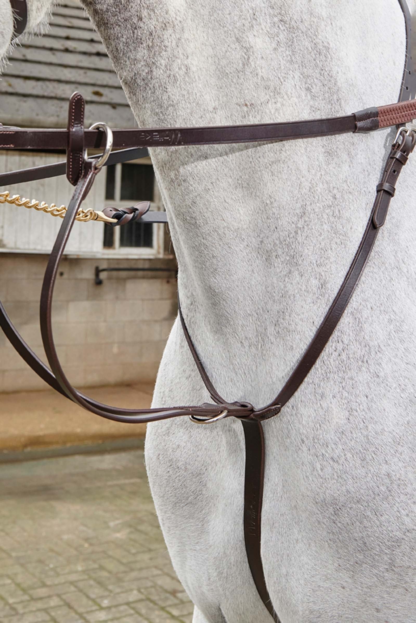 John Whitaker Lynton 16 mm gummitøyler med knottegrep Hodelag & Tøyler