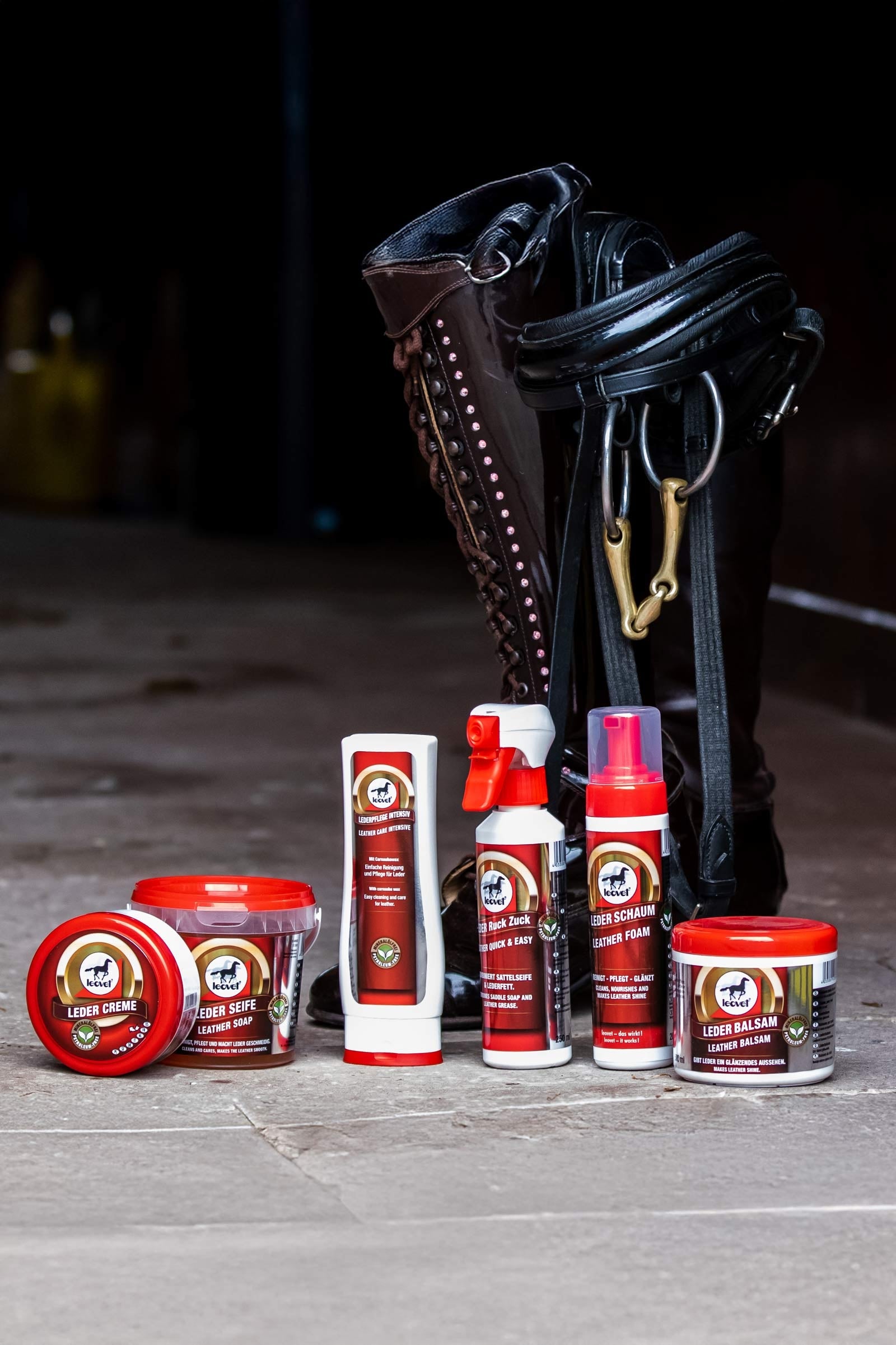 Leovet Leather Cream Horse Health Care