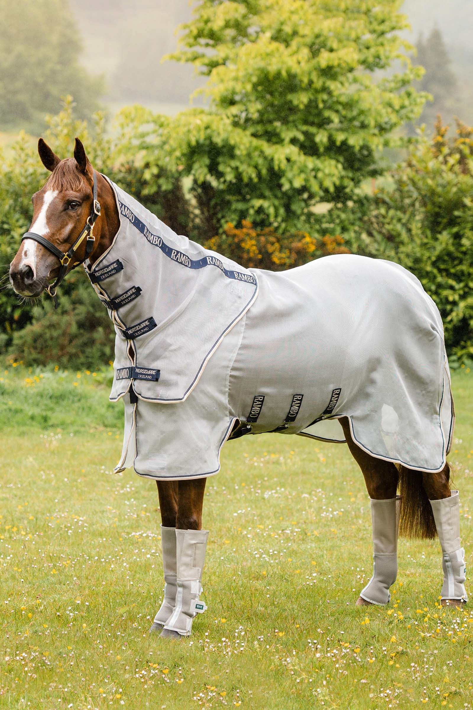 Horseware Rambo Protector fluedekken med avtakbar hals Dekken