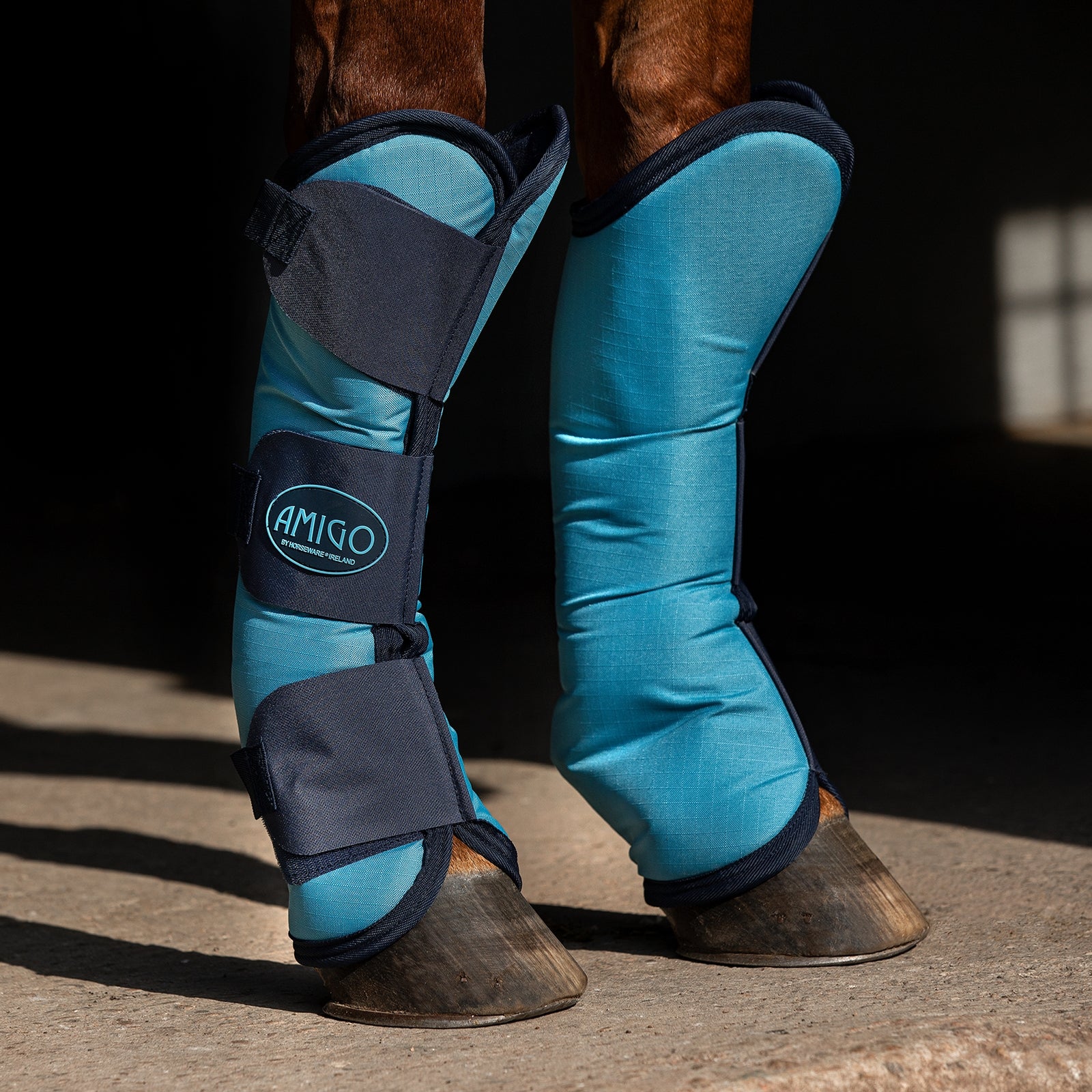 Horseware Amigo Ripstop transportbeskyttere, 4-pakning Leg Protection & Hoof Protection for Horses