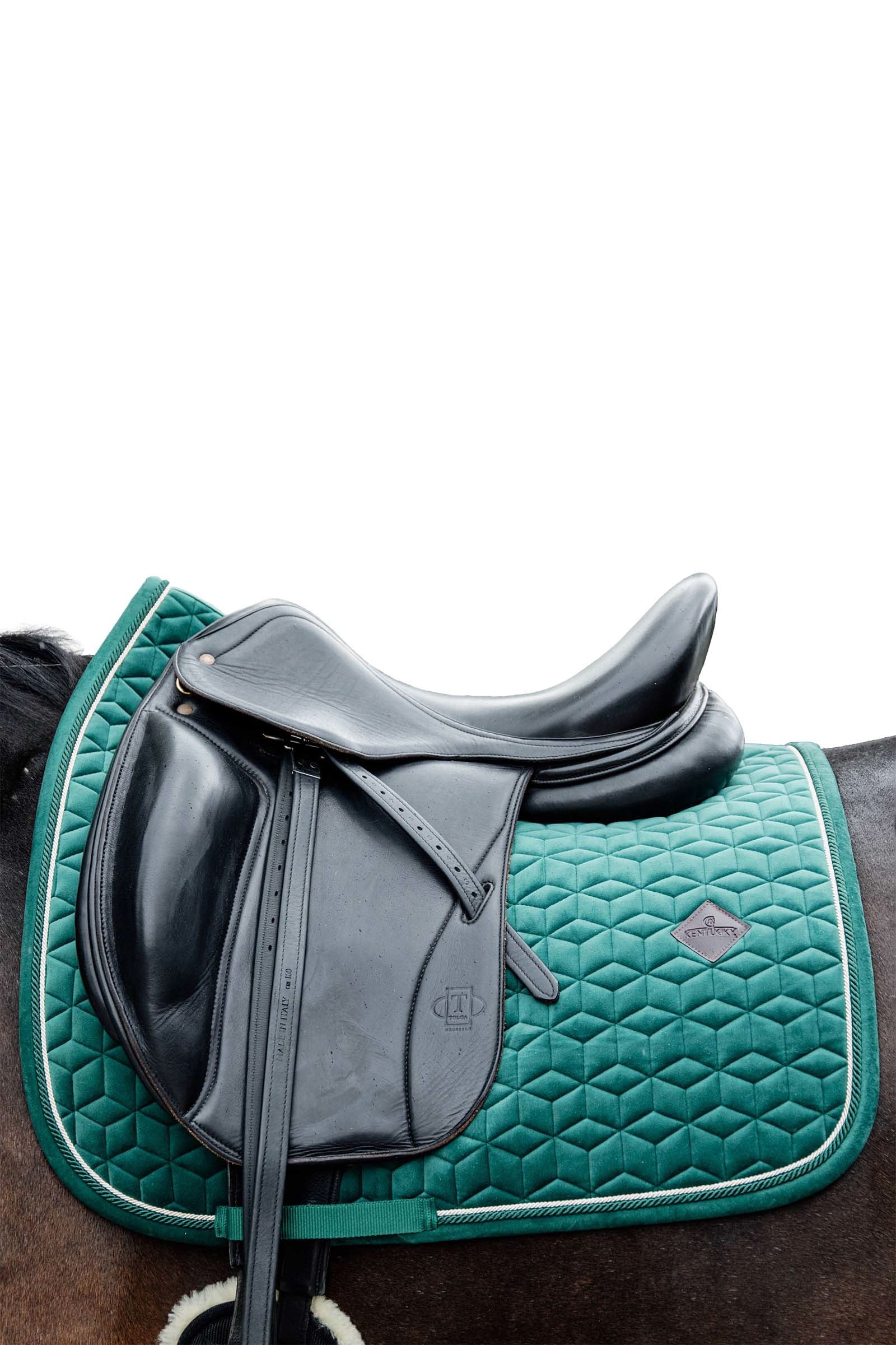 Kentucky Horsewear Velvet Dressage Saddle Pad Saddle Pads