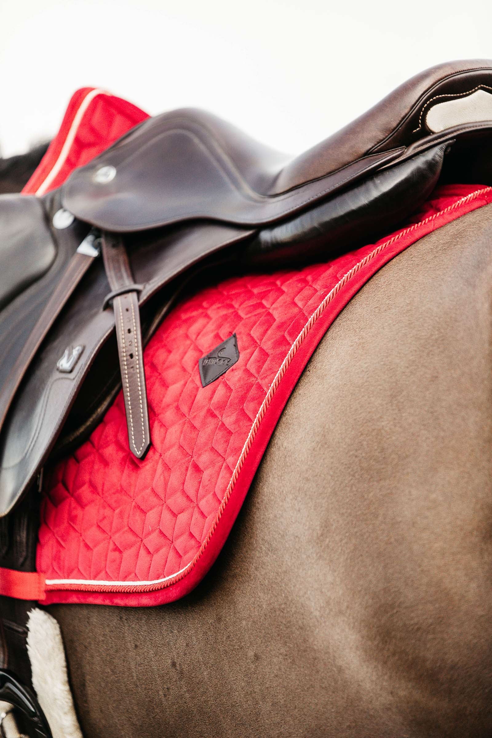 Kentucky Horsewear Velvet Jumping Saddle Pad Saddle Pads