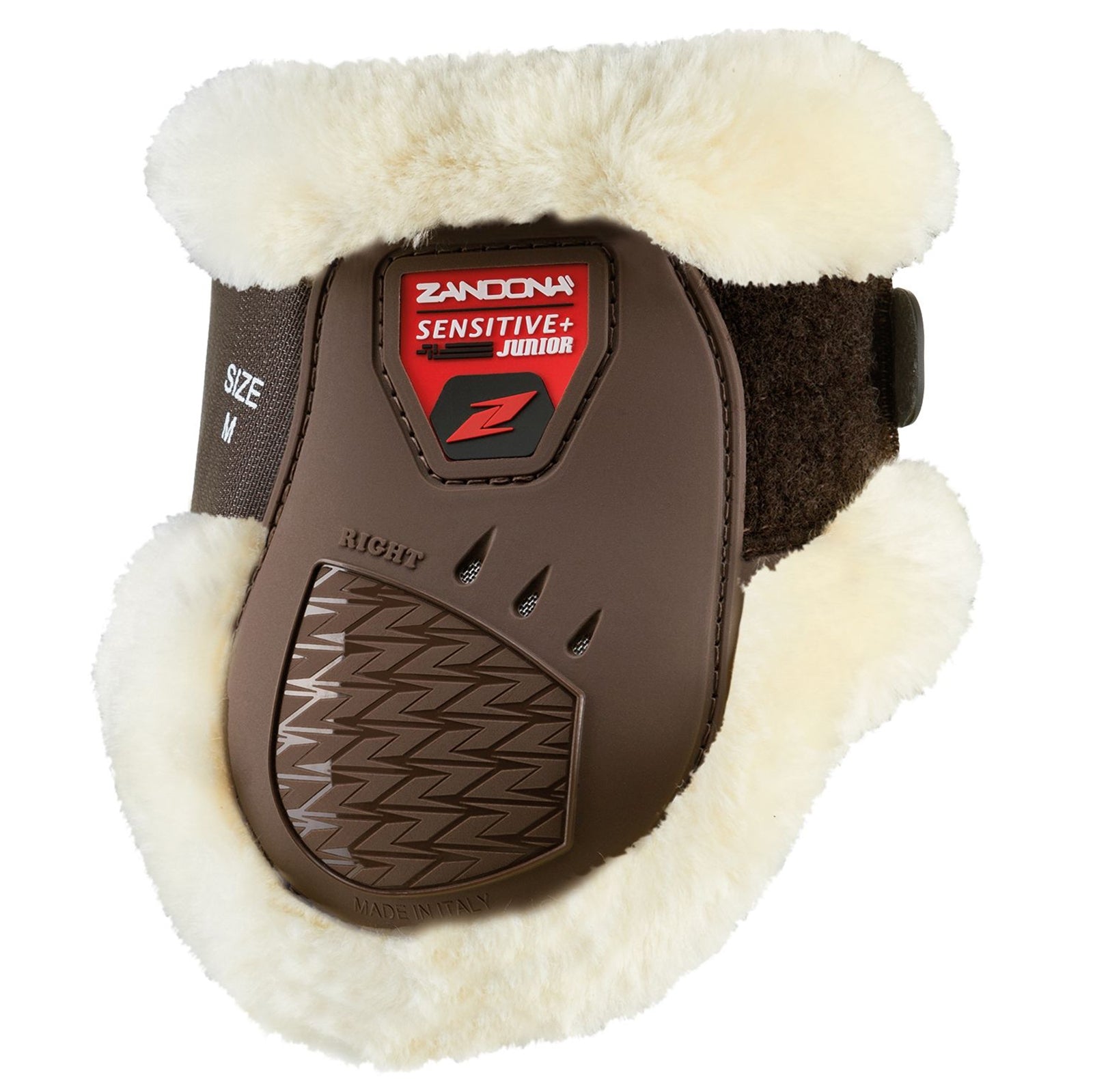 Zandona Carbon Air Techno-Fur bakbeinsbelegg, junior Leg Protection & Hoof Protection for Horses
