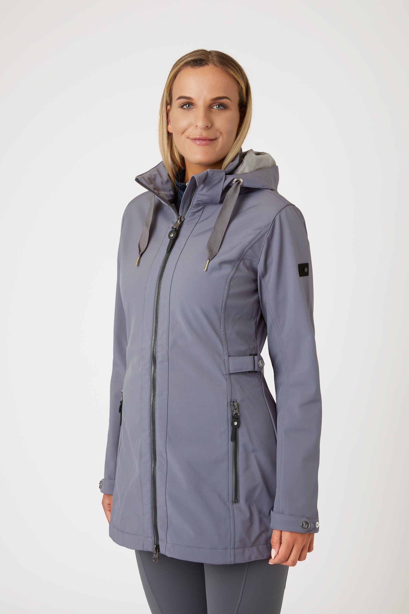 Horze Freya Women's Long Soft-shell Riding Jacket Women’s Riding Clothing