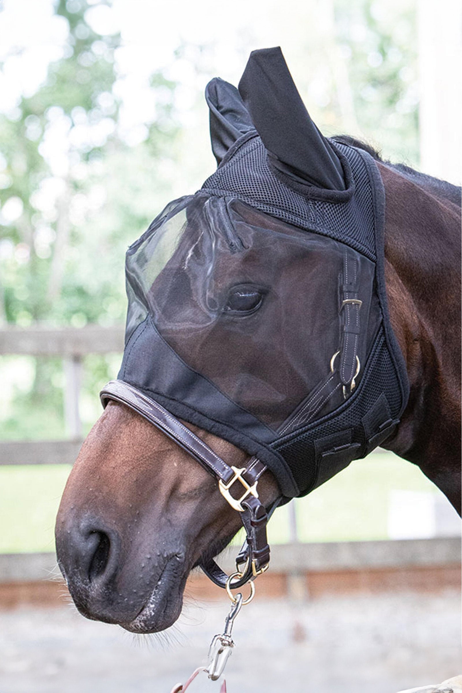 Harry's Horse Flyshield fluemaske Fluebeskyttelse til hest