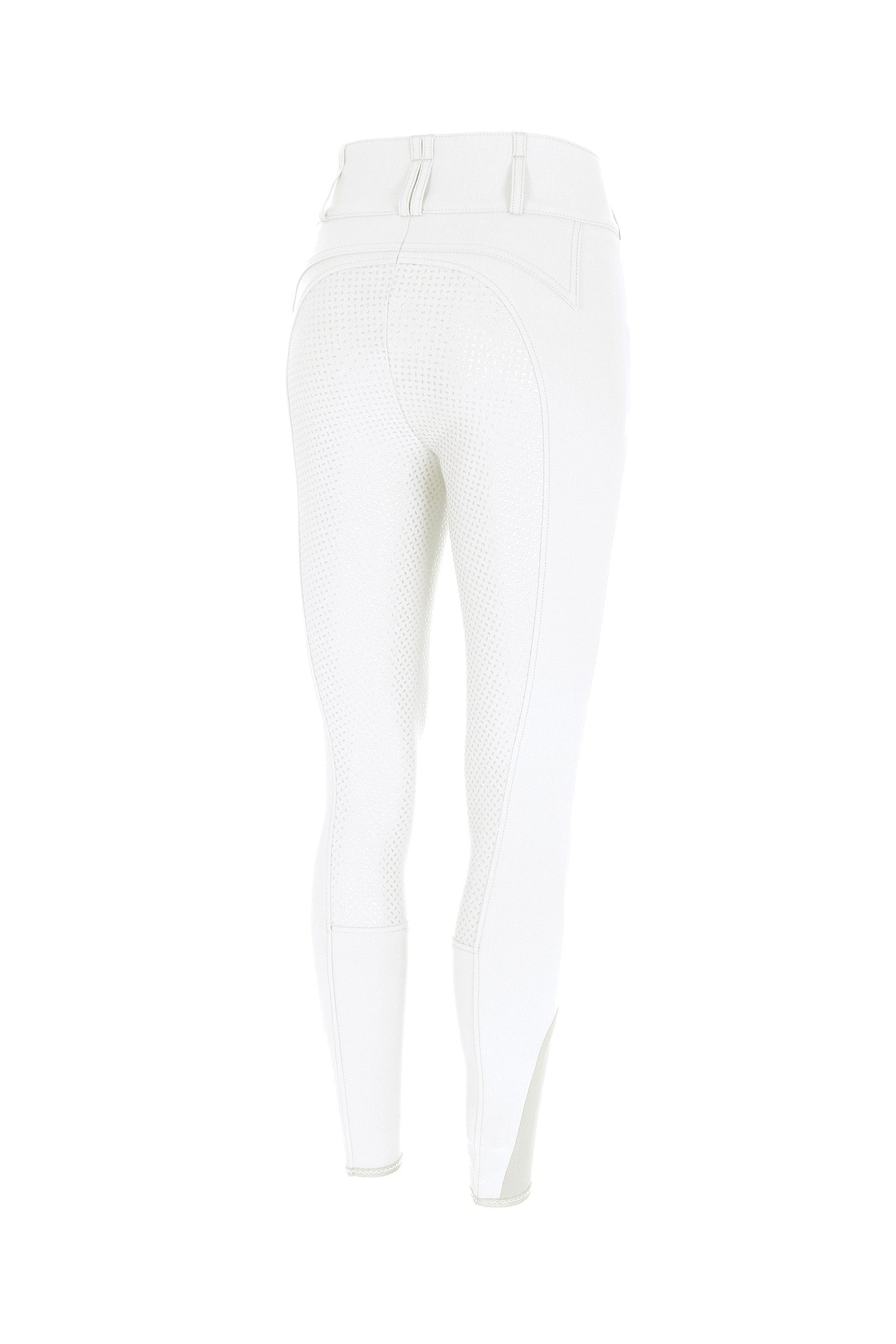 Pikeur Candela hvit helforsterket ridebukse med grip Womens Breeches
