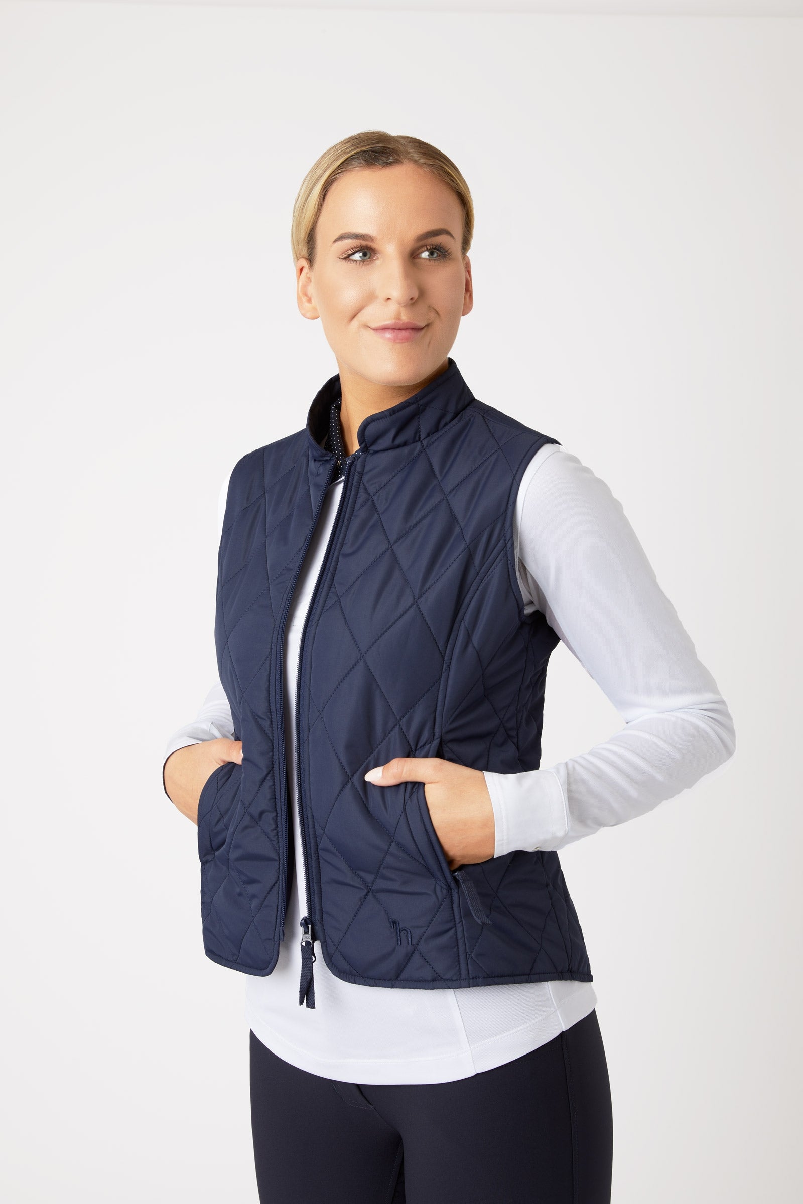 Horze Women's Classic Quilted Riding Vest Women’s Riding Clothing