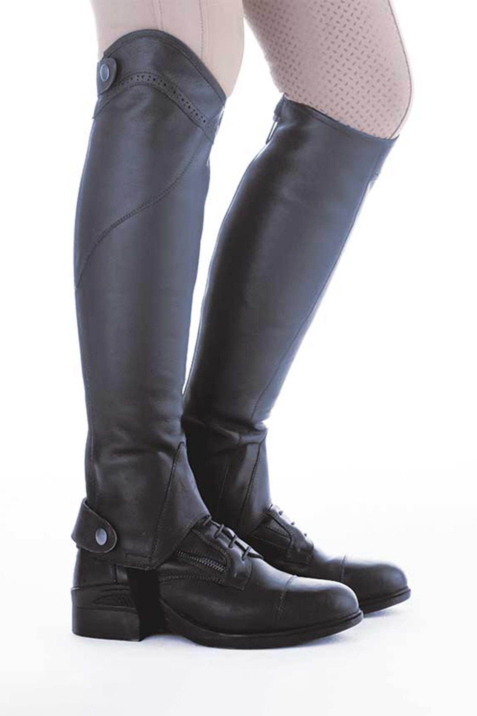 Kavalkade Remus knechaps i oljet lær Ridestøvler & Chaps