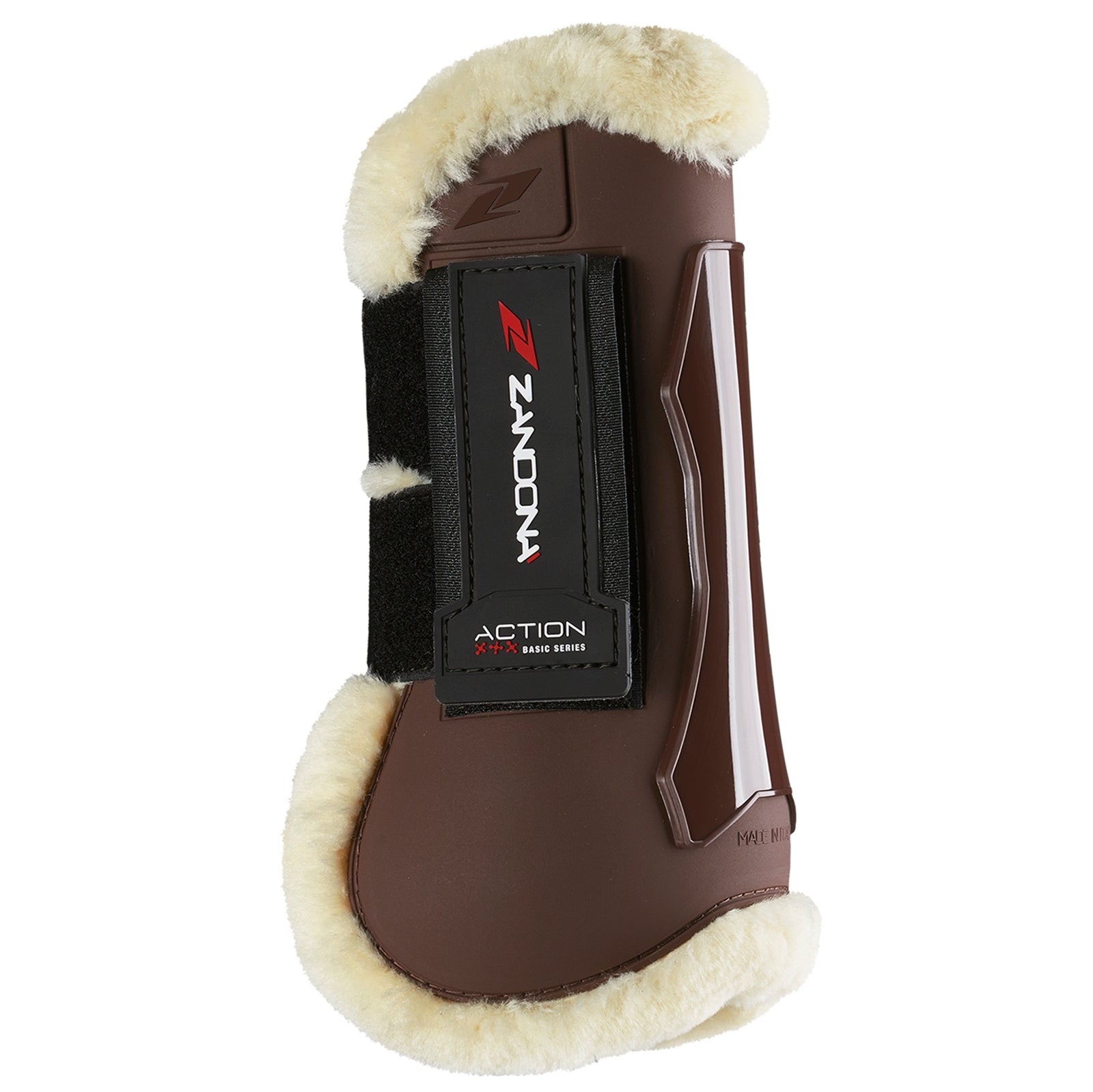 Zandona Action Techno-Fur senebelegg Leg Protection & Hoof Protection for Horses