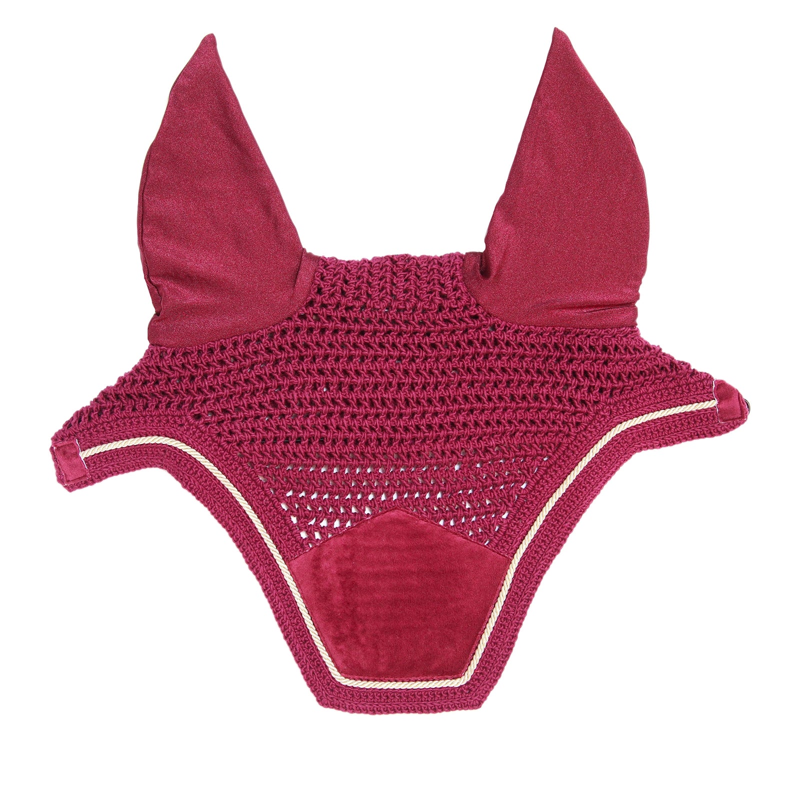 Kentucky Horsewear Wellington Velvet Fly Veil Saddle Pads