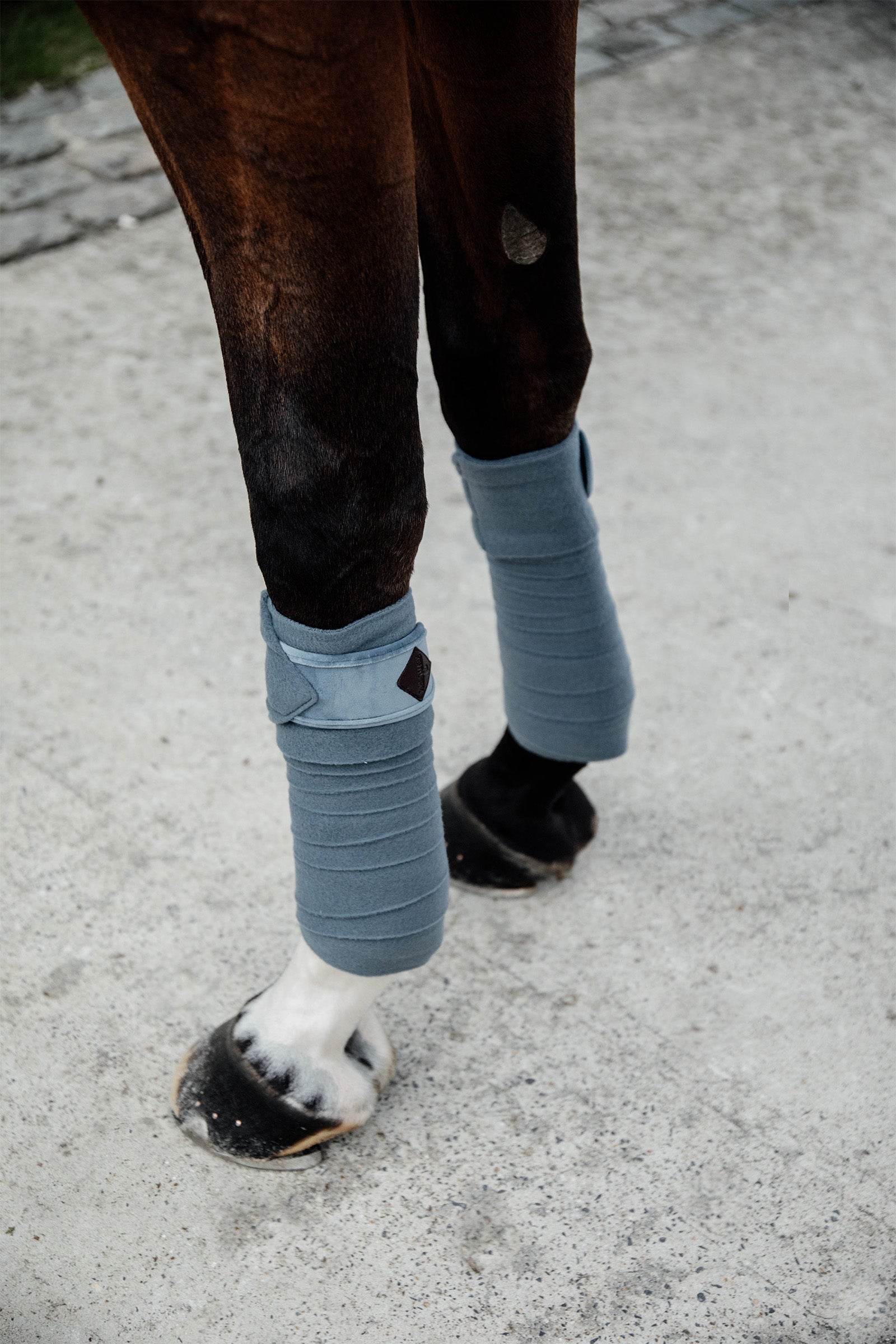 Kentucky Horsewear Velvet Polar Fleece Bandages Leg Protection & Hoof Protection for Horses