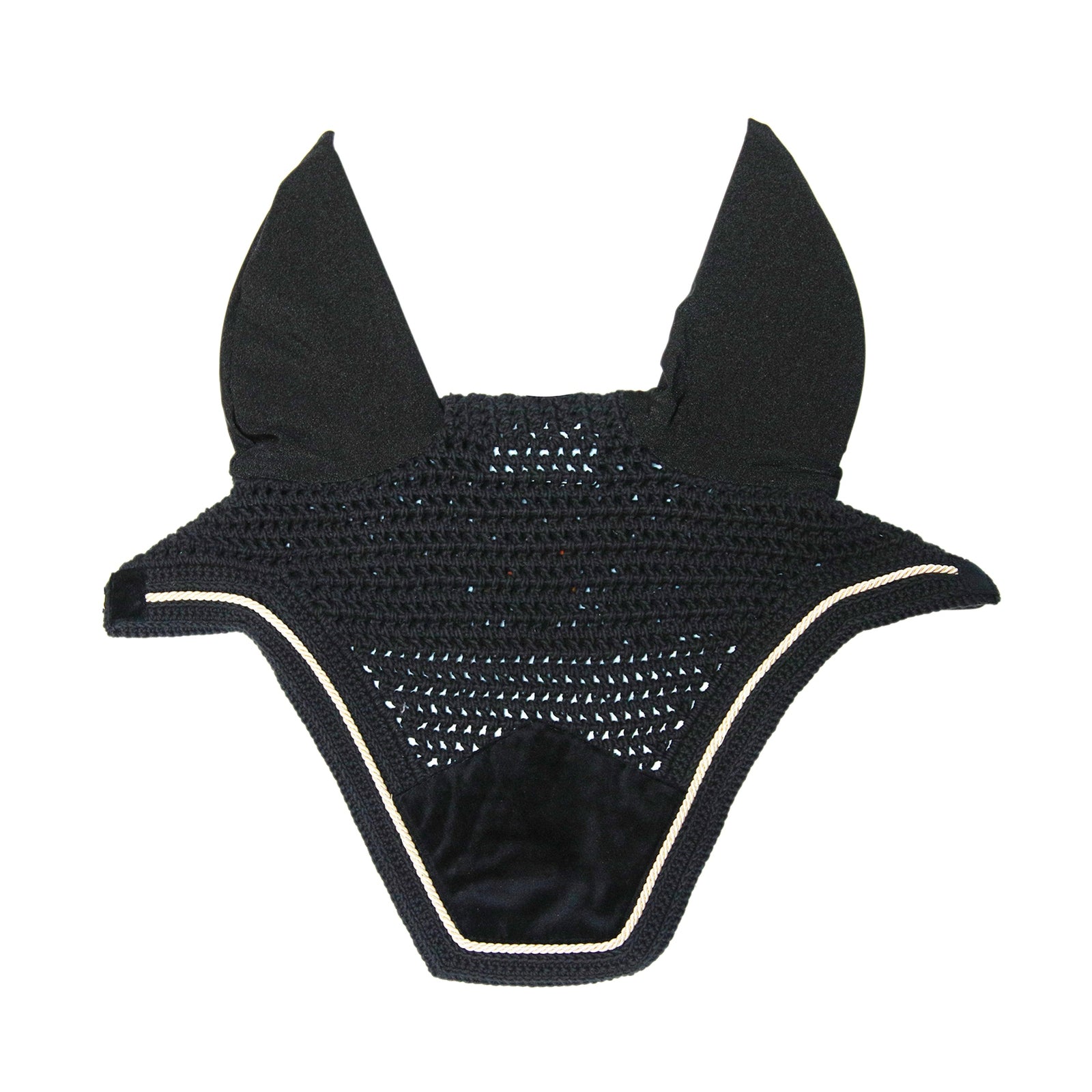 Kentucky Horsewear Wellington Velvet Basic Fly Veil Saddle Pads