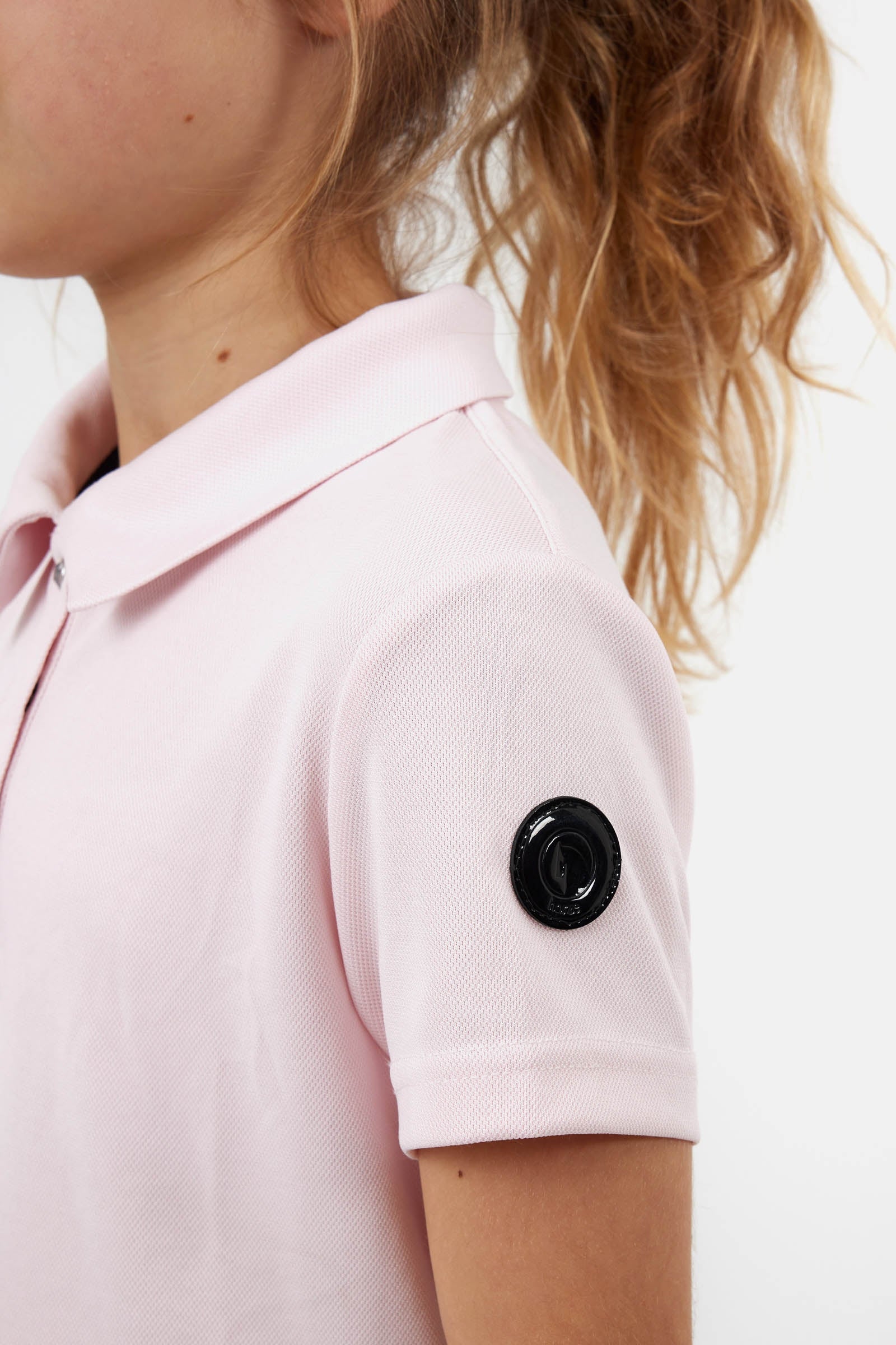 Horze Young Rider Denise Functional Short Sleeve Polo Shirt Kids Apparel