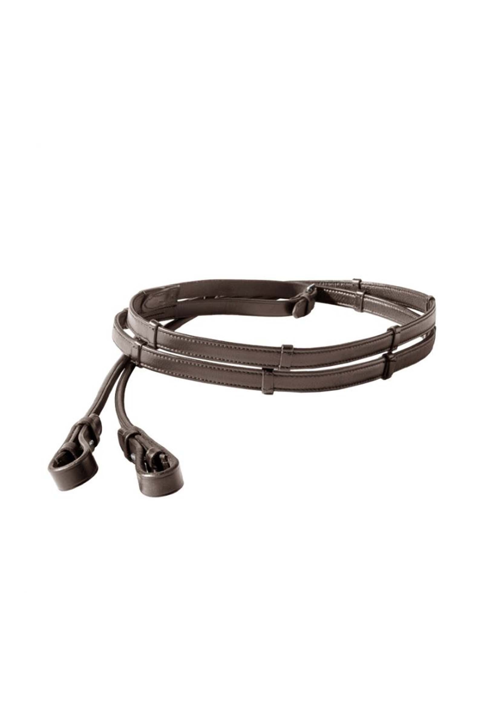 Kavalkade Florina myke, rundsydde lærtøyler Hodelag & Tøyler