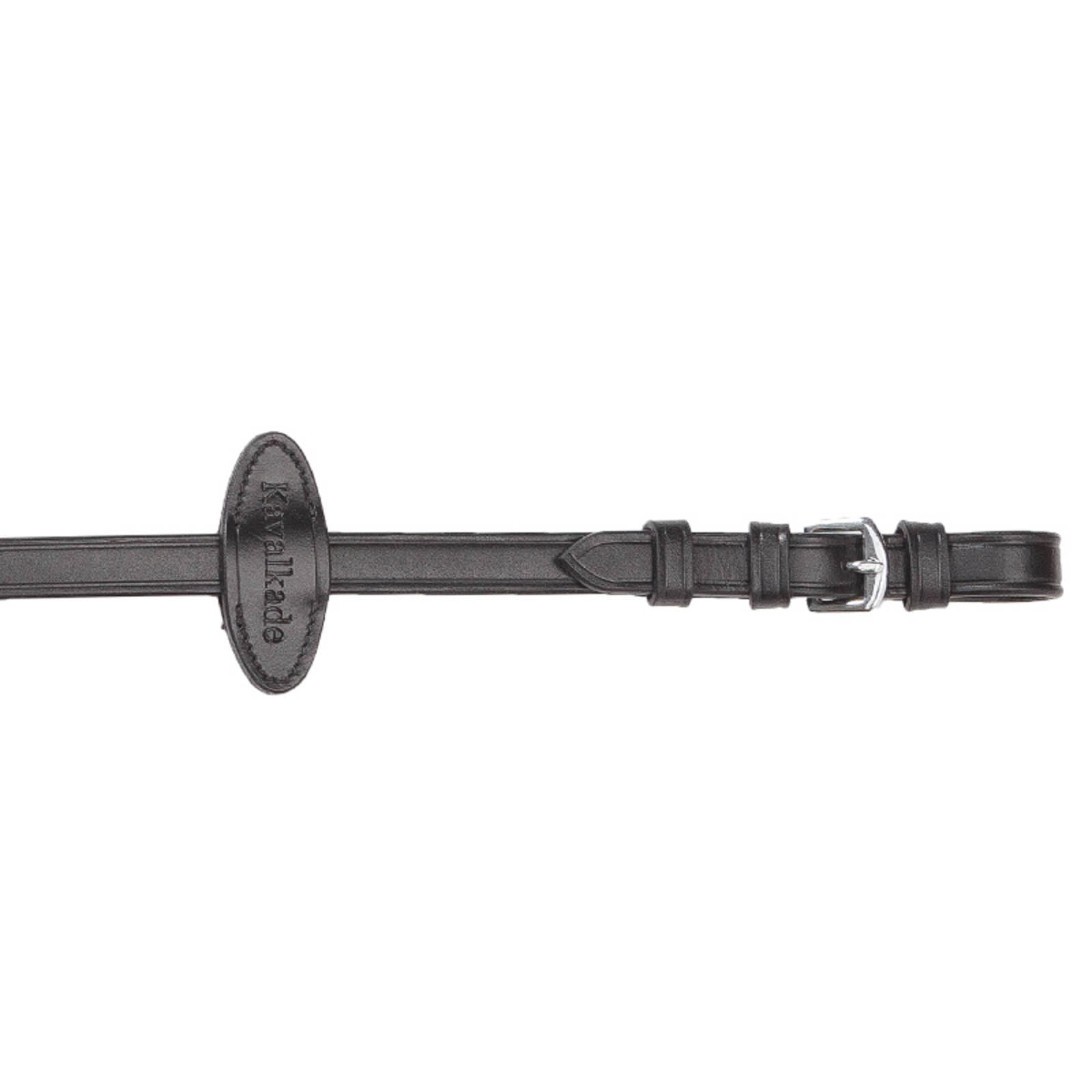 Kavalkade Training Rubberised Reins With Stops, 16 mm Bridles & Reins