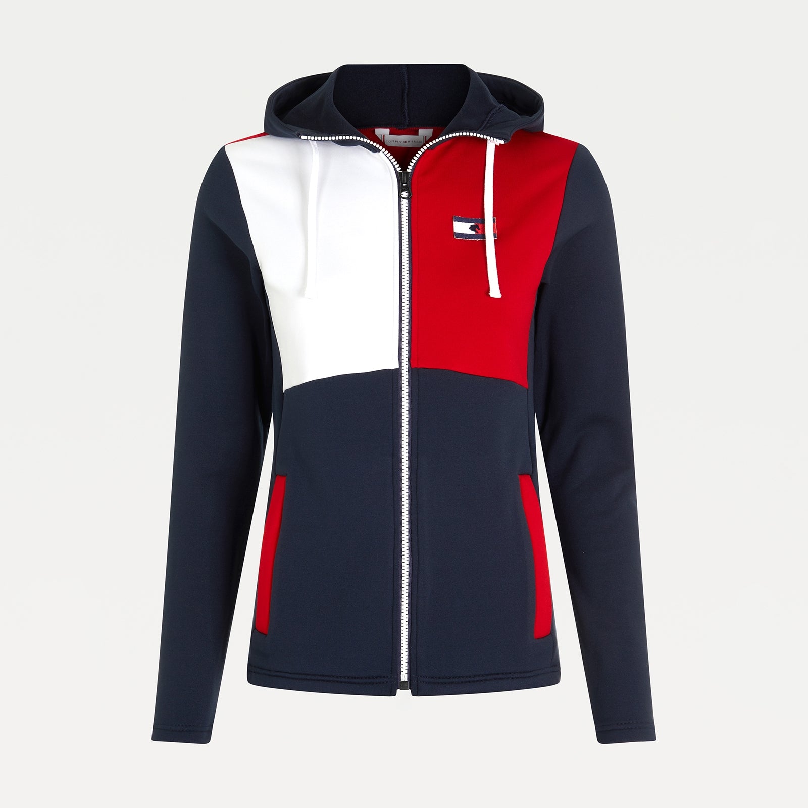 Tommy Hilfiger Equestrian Color Block treningsjakke, dame Rideklær til dame