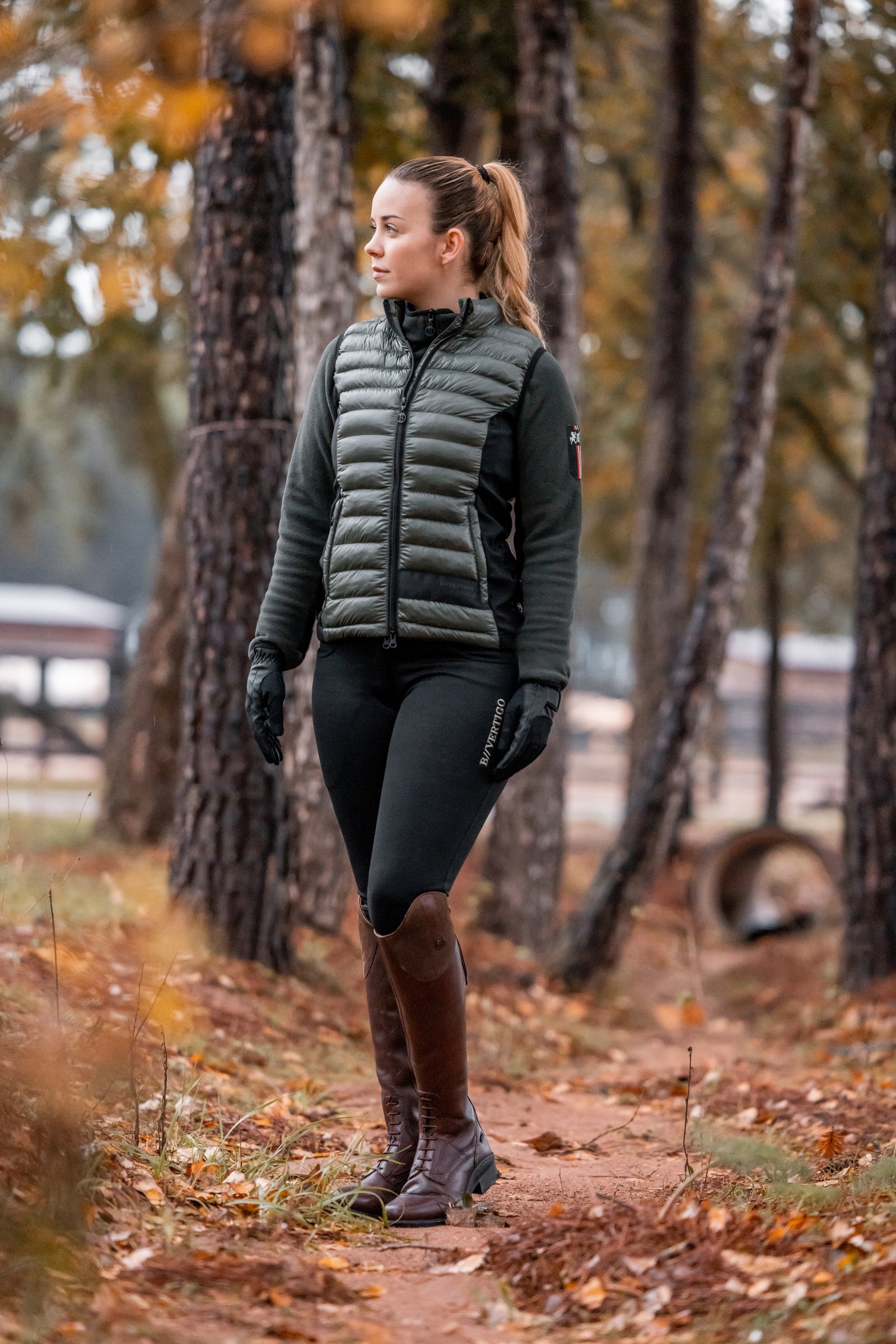 B Vertigo Sia Women's Ultra Light Padded Riding Riding Vest Women’s Riding Clothing