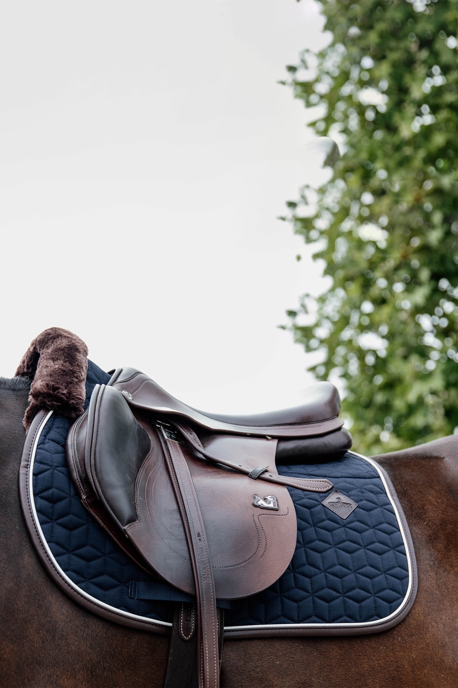 Kentucky Horsewear Skin Friendly Jumping Saddle Pad Saddle Pads