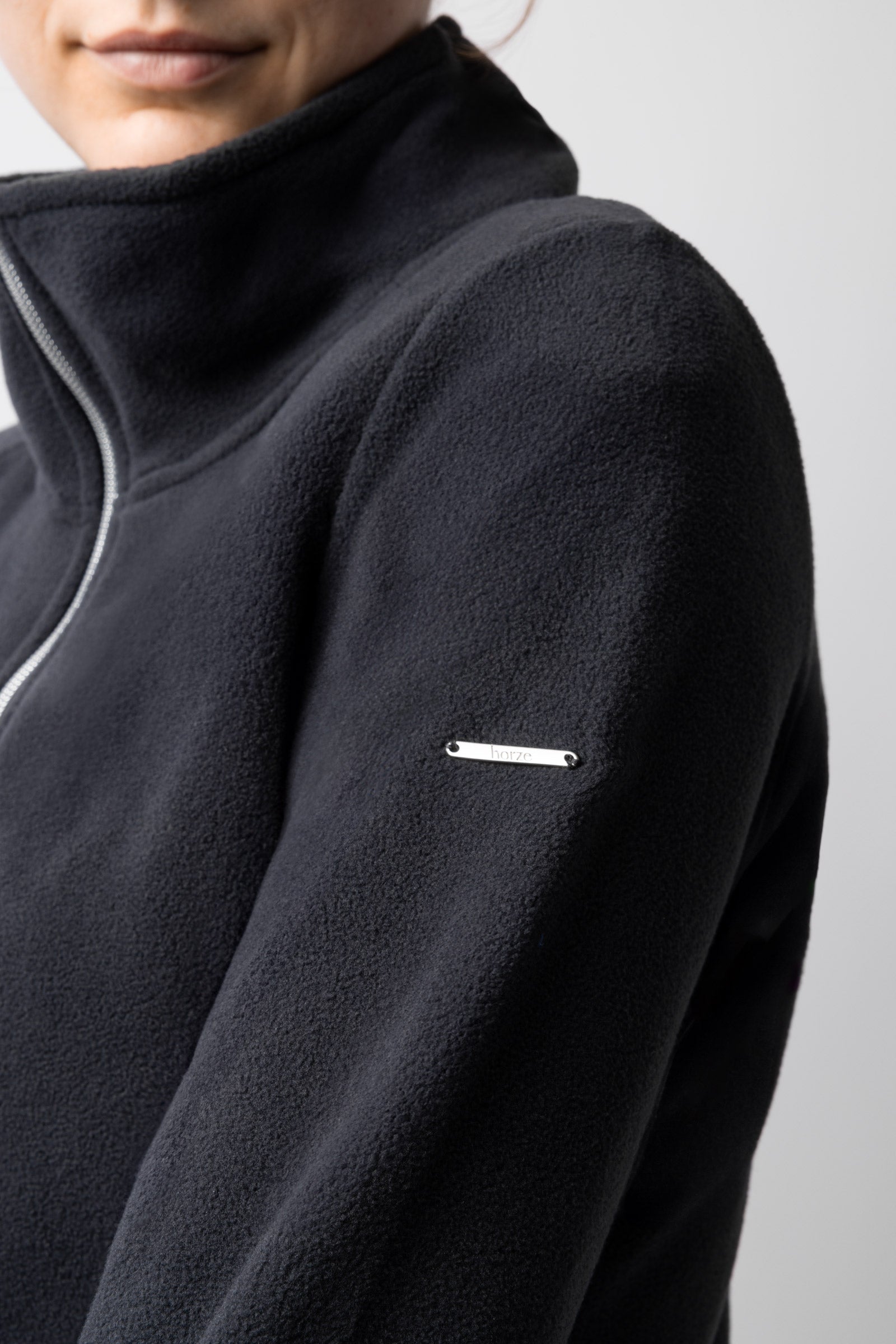 Horze Ellie Women's Fleece Riding Riding Jacket Women’s Riding Clothing