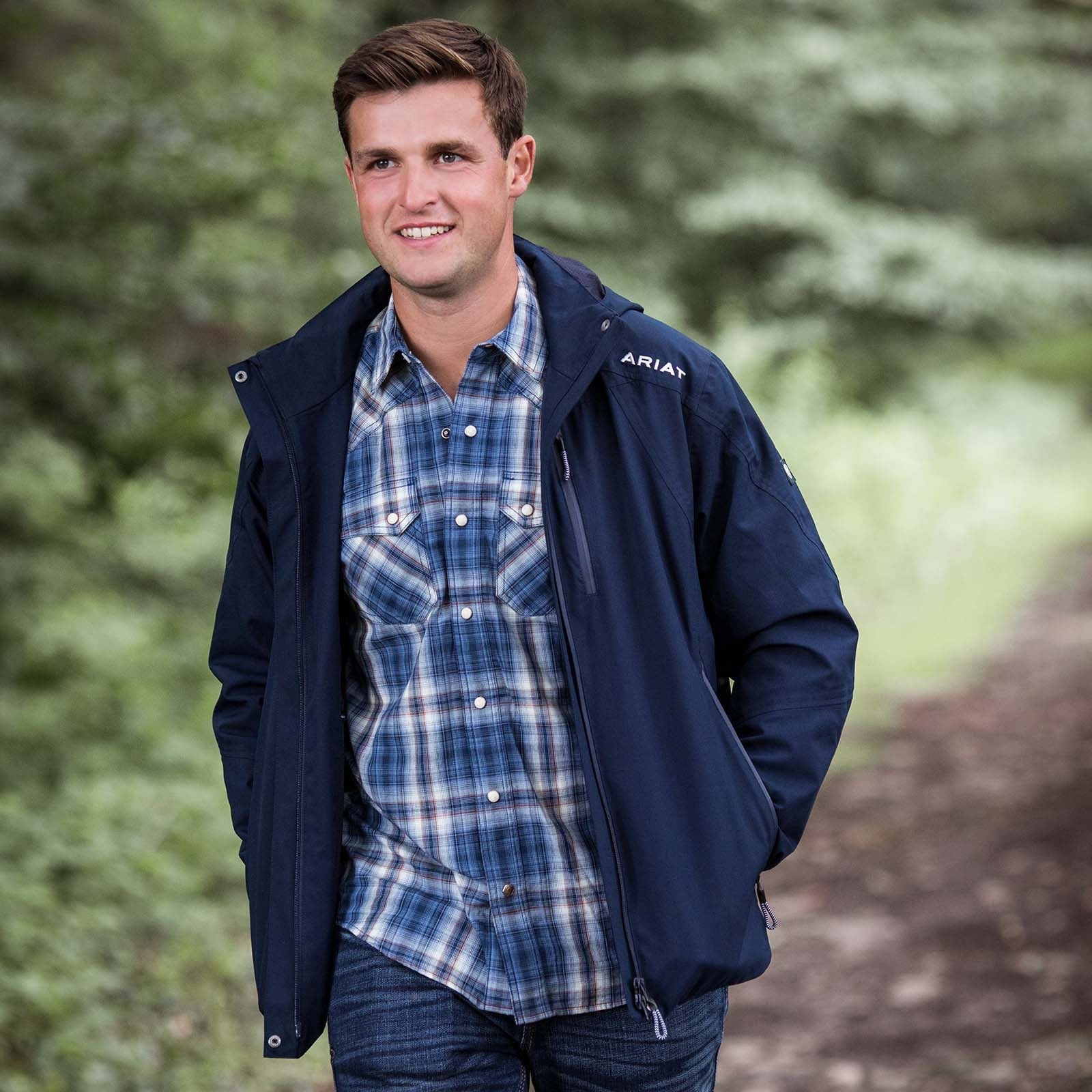 Ariat Coastal Men's Waterproof Jacket Mens Riding Clothing
