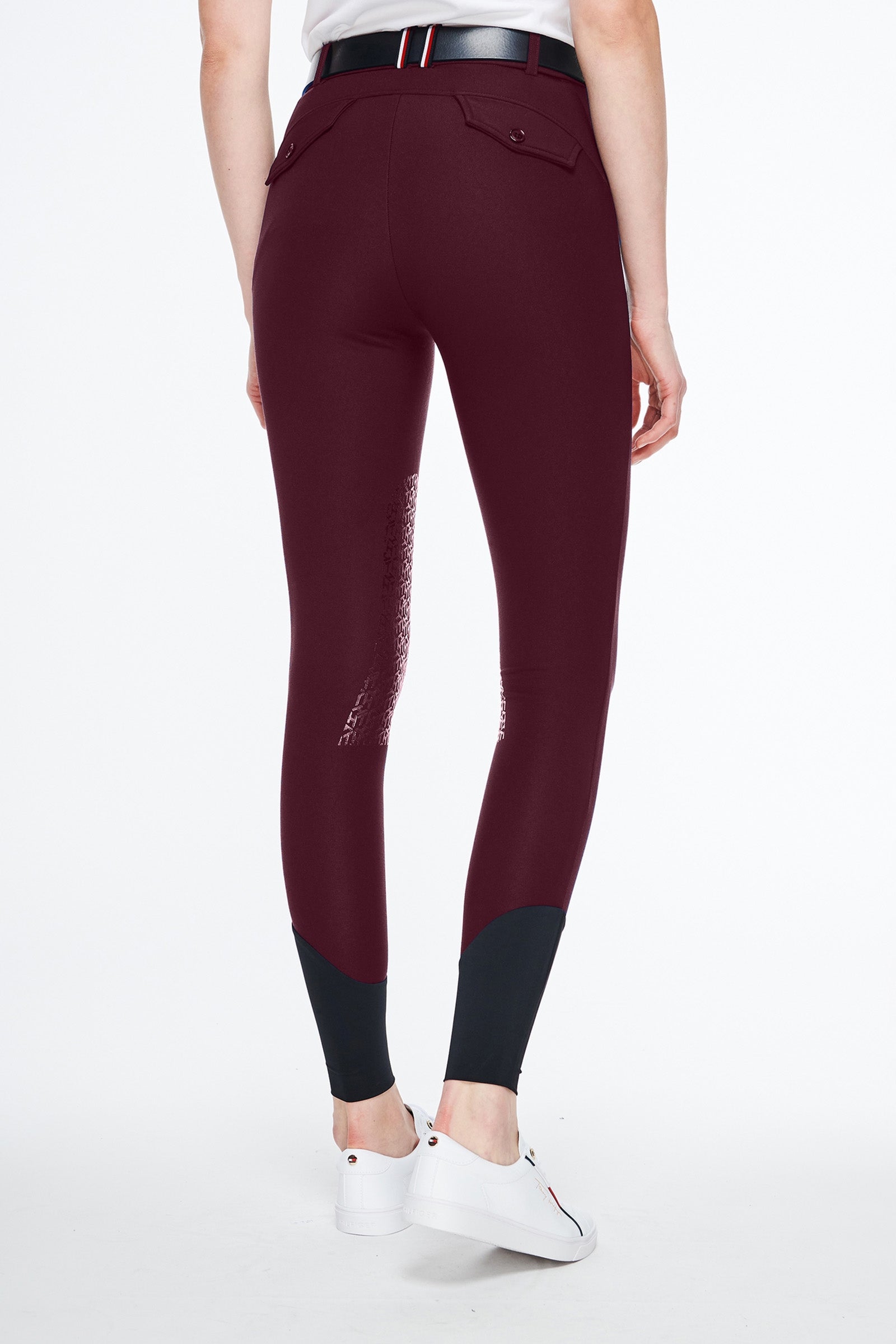 Tommy Hilfiger Equestrian Classic Style Ridebukser med knegrip for kvinner Womens Breeches