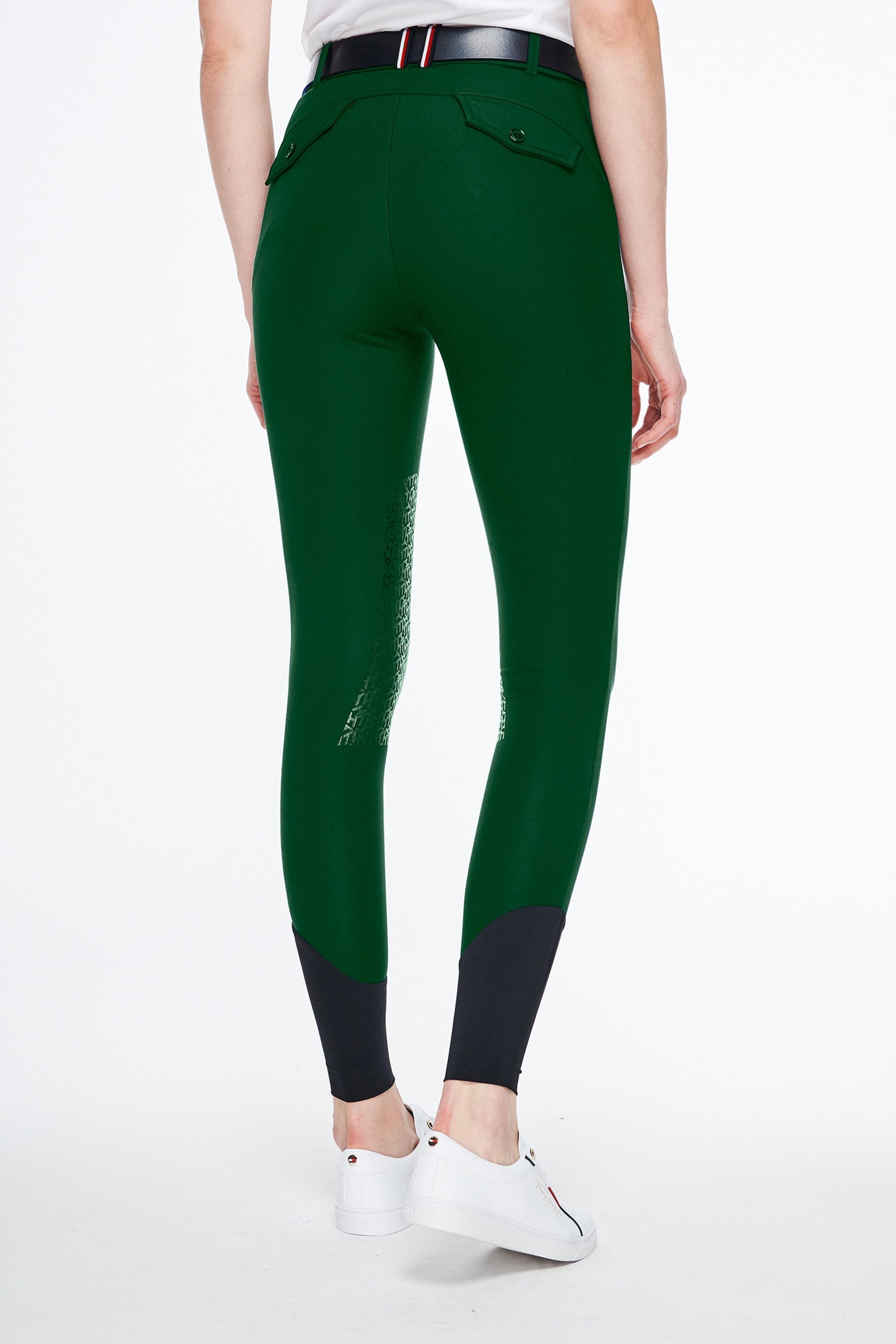 Tommy Hilfiger Equestrian Classic Style Ridebukser med knegrip for kvinner Womens Breeches