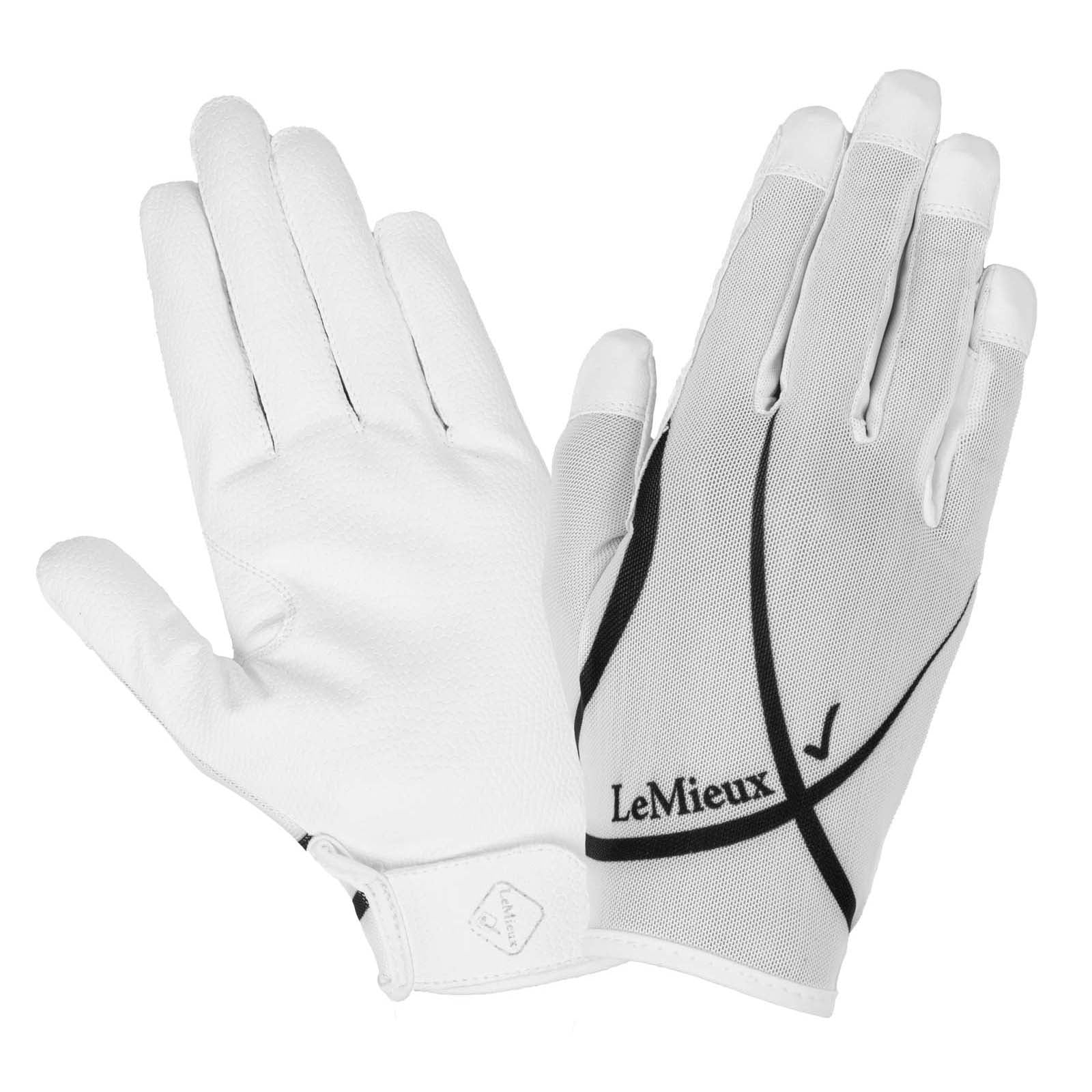 LeMieux Pro Touch Soleil ridehanske i mesh Ridehansker