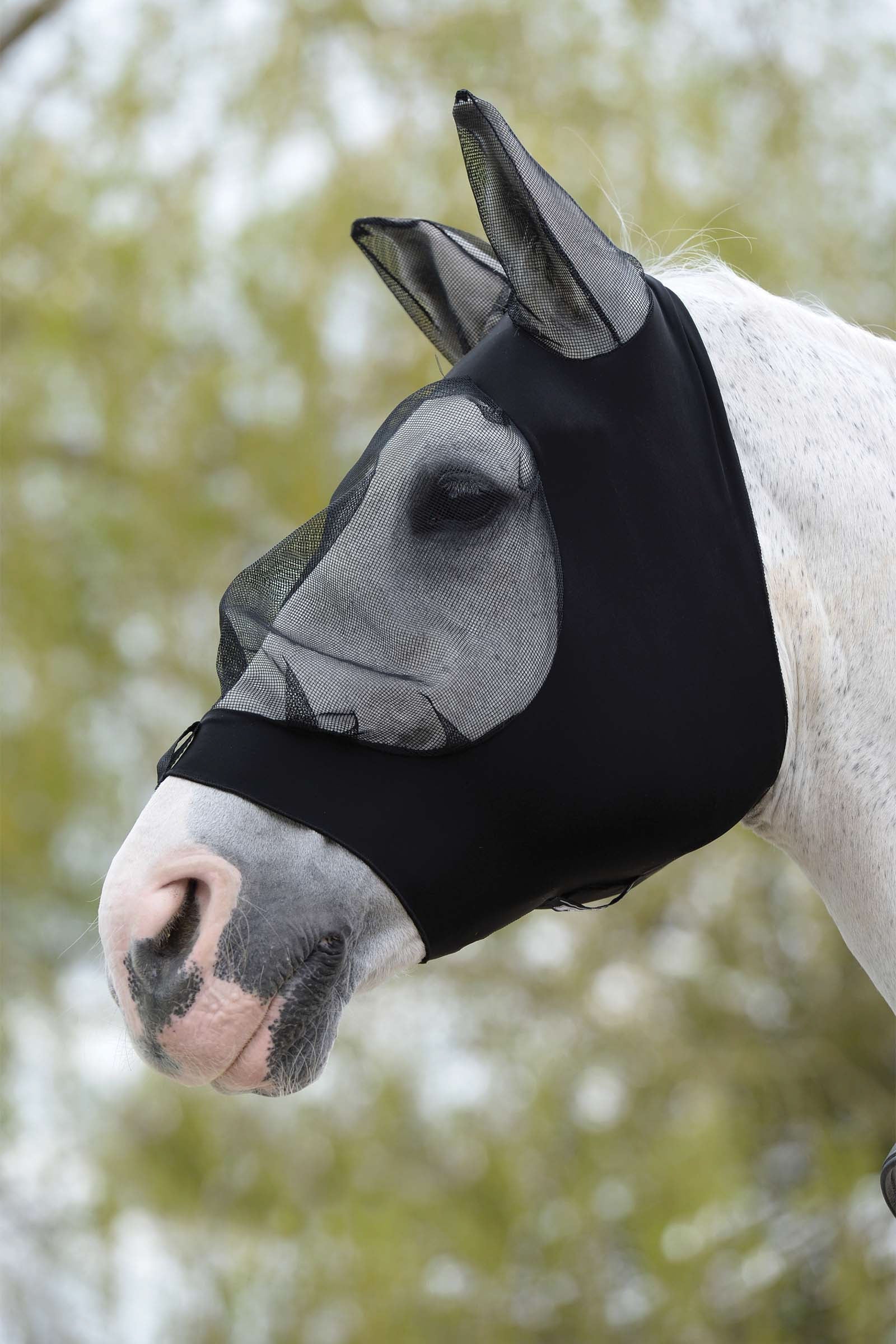 Weatherbeeta Deluxe  Stretch Bug Eye Saver with Ears Antifly Protection for Horses