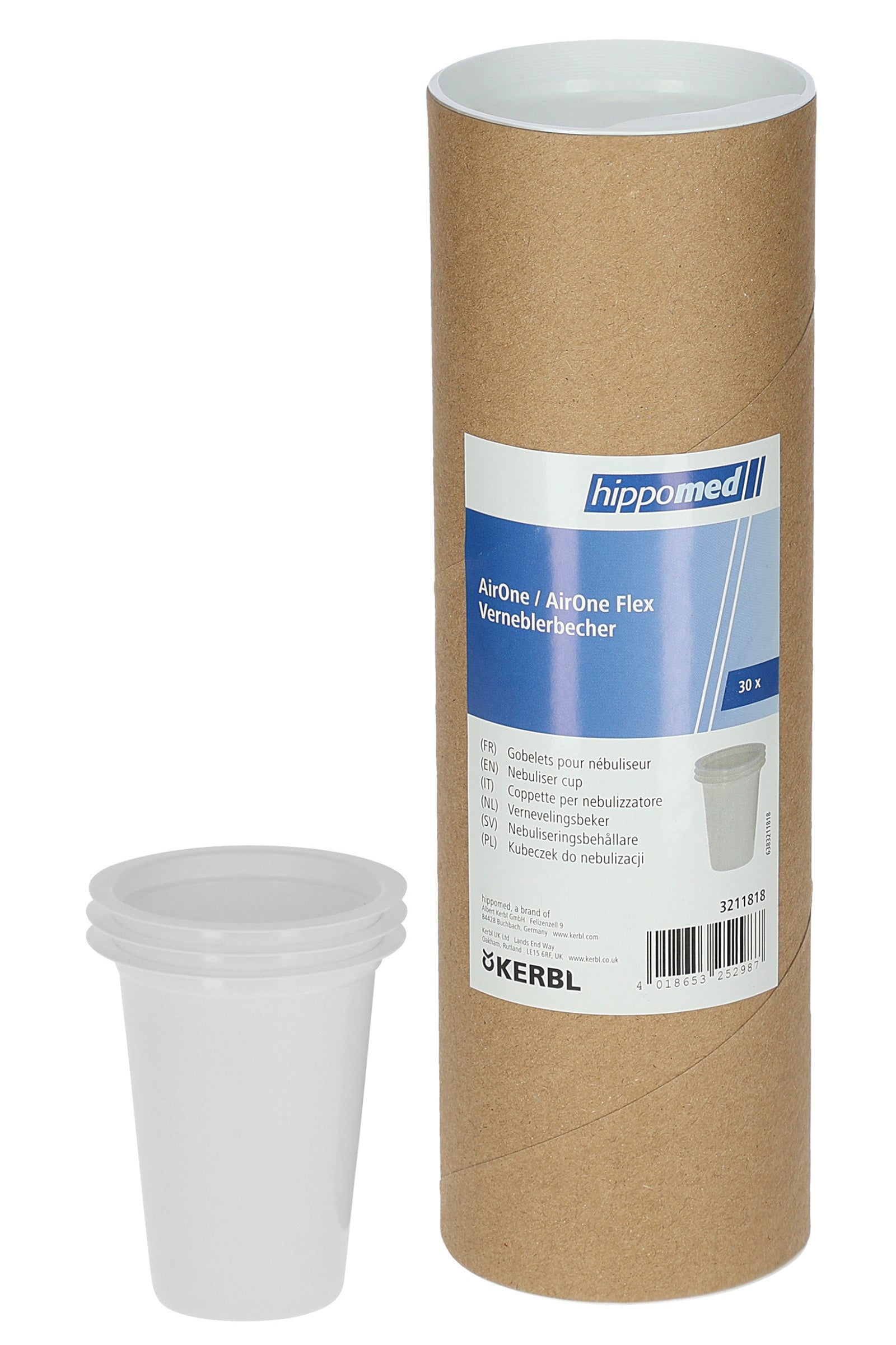 Hippomed Nebuliser Cups for Air One / AirOne Flex, 30 pcs. Horse Feed & Nutrition