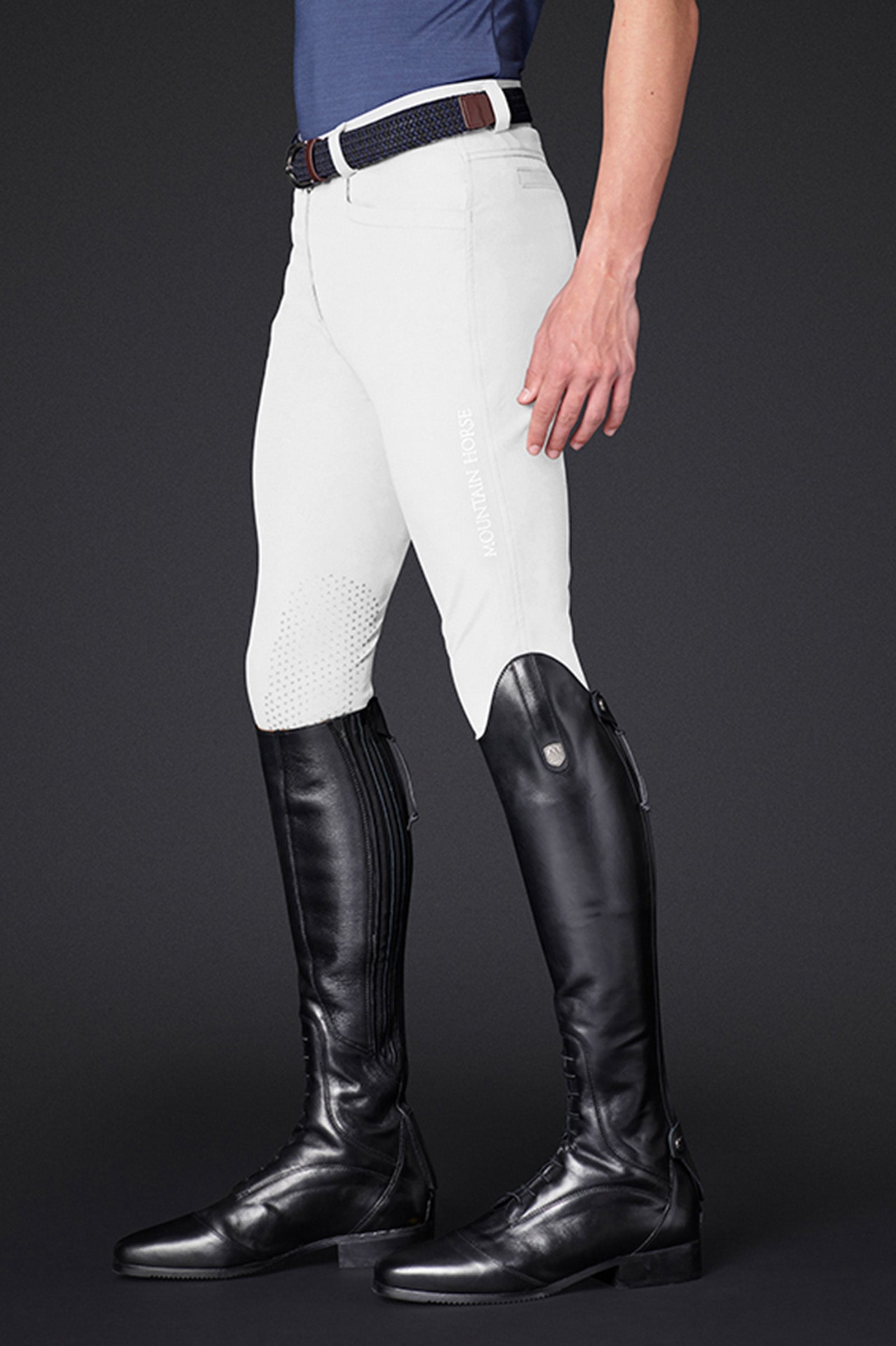 Mountain Horse Robin Men's Knee Grip Breeches Mens Riding Clothing