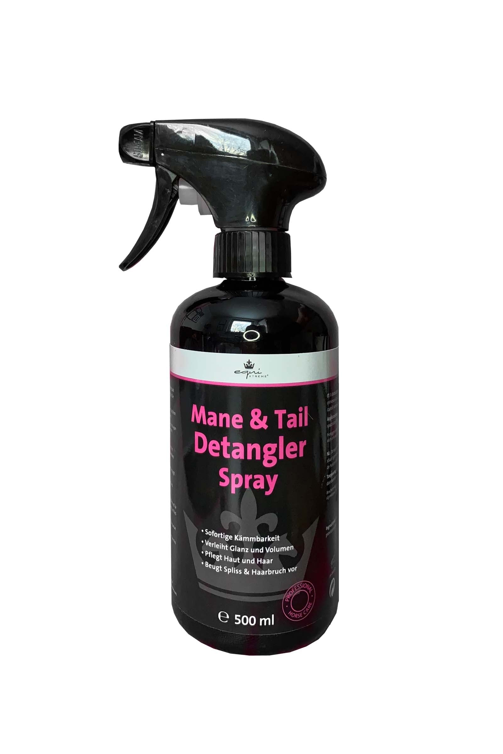 Equixtreme Detangler spray til man og hale, 500 ml Hestepleie