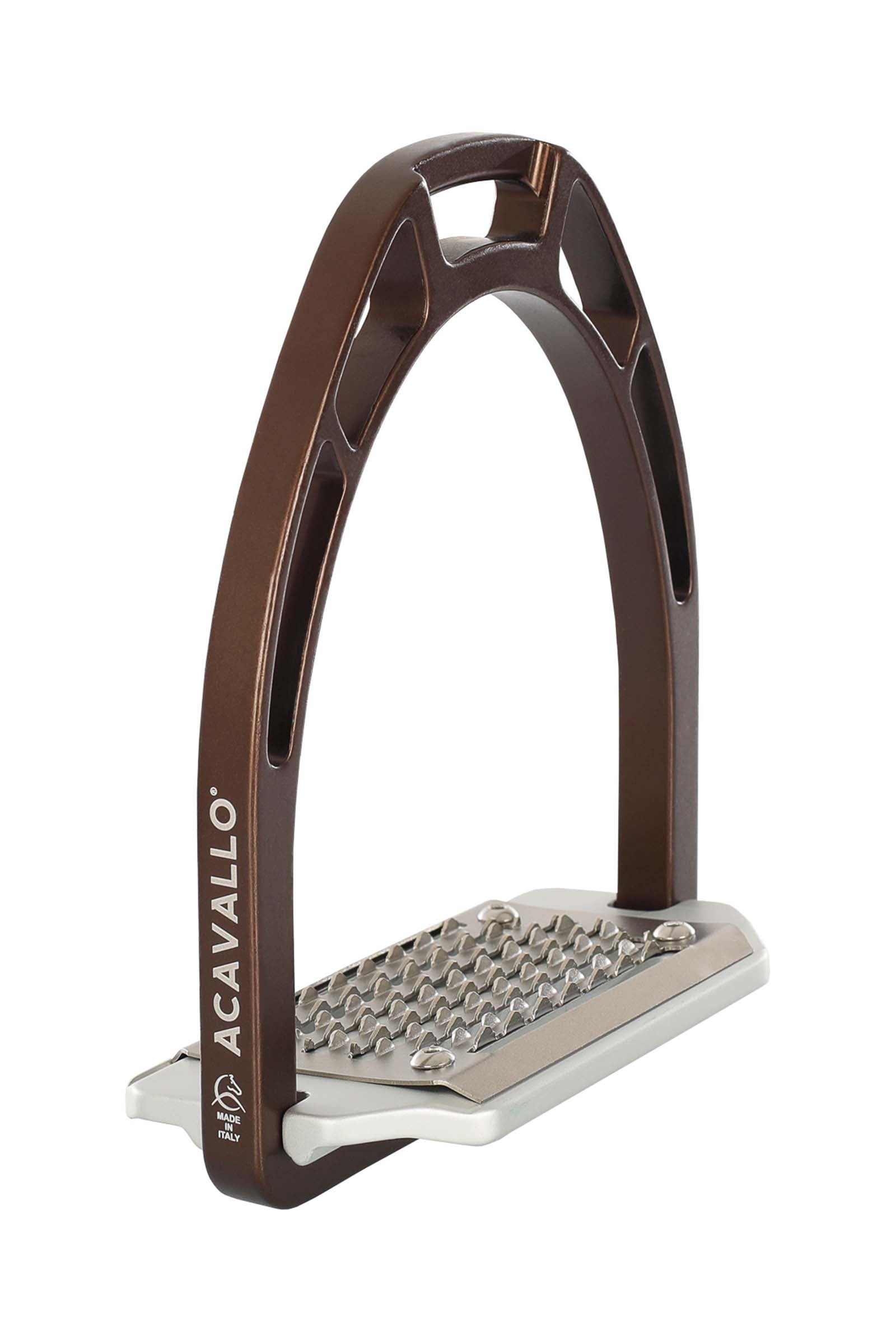 Acavallo Arco Evolution Alupro stigbøyle i aluminium Saler & gjorder