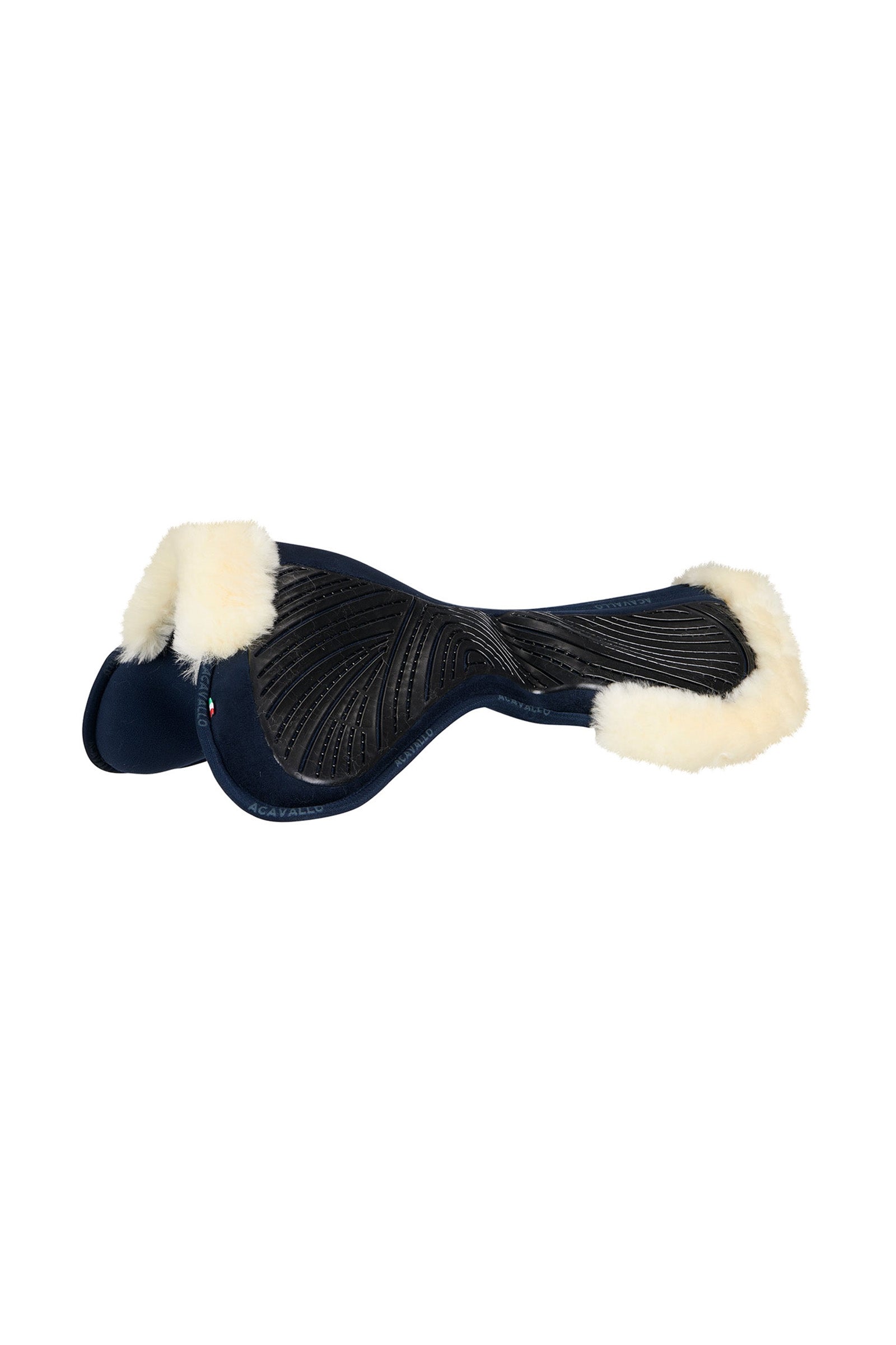 Acavallo Close Contact Gel & Memory Foam Half Pad with Sheepskin Saddle Pads