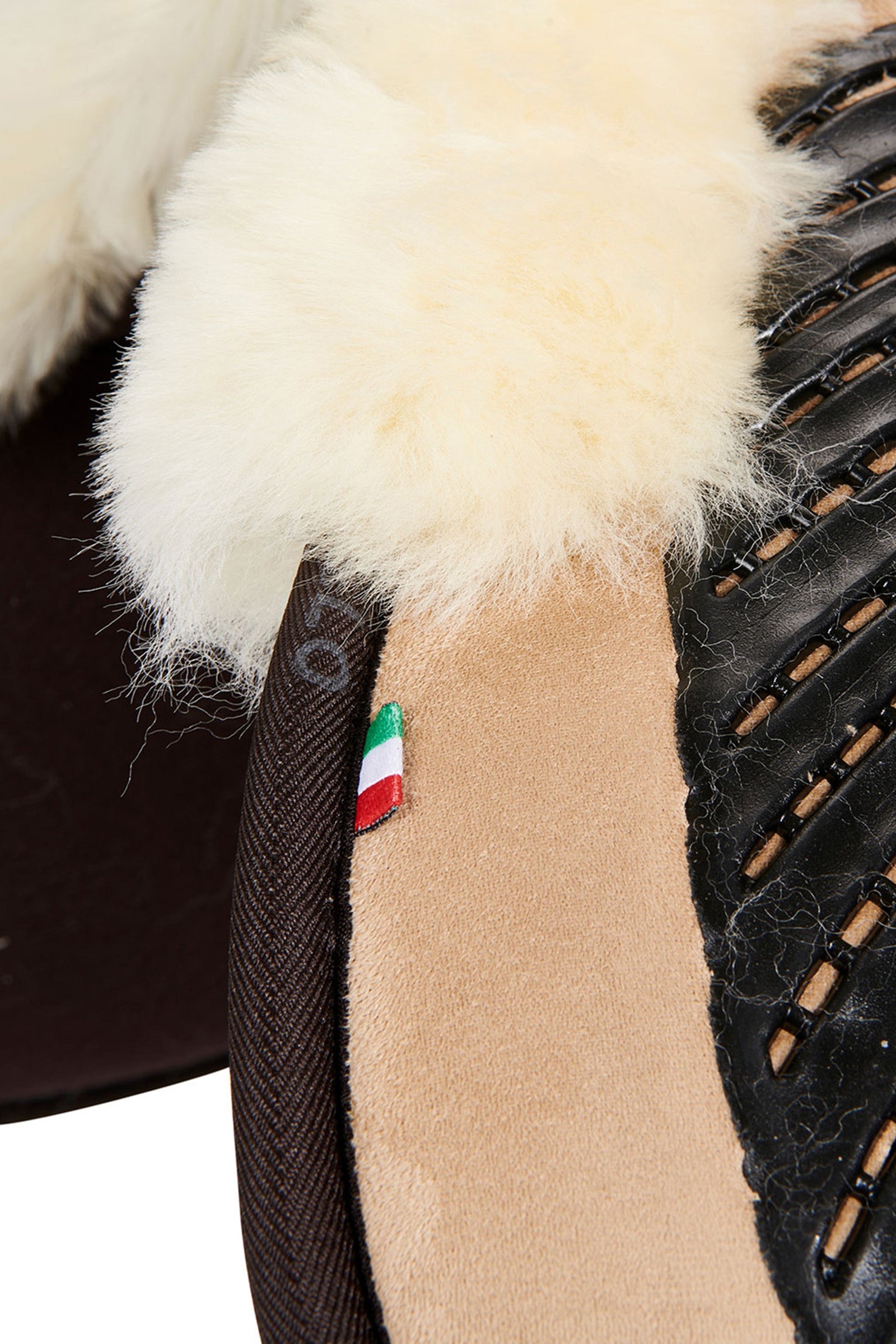 Acavallo Close Contact Gel & Memory Foam Half Pad with Sheepskin Saddle Pads