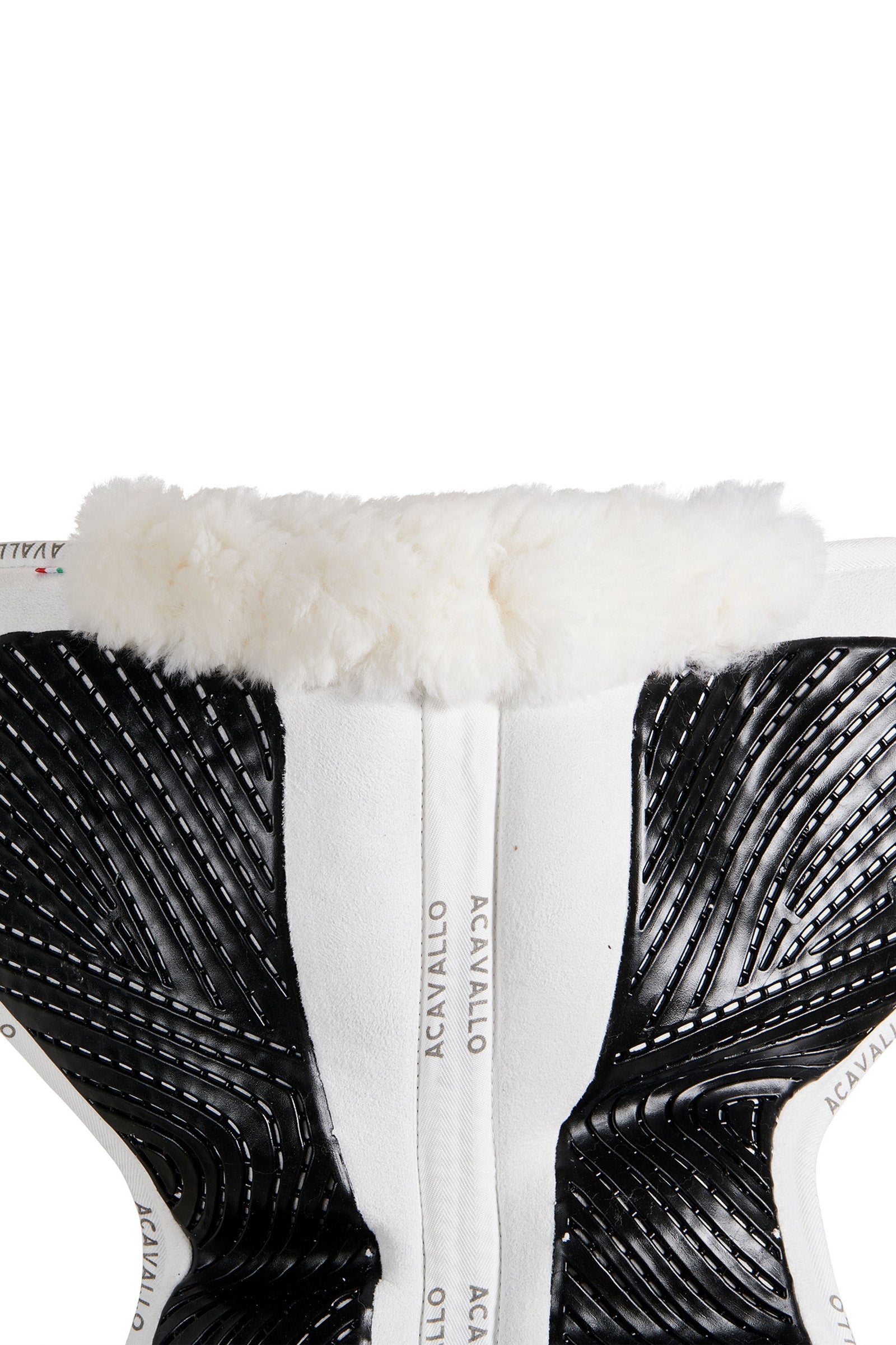 Acavallo Close Contact Gel & Memory Foam Half Pad with Sheepskin Saddle Pads