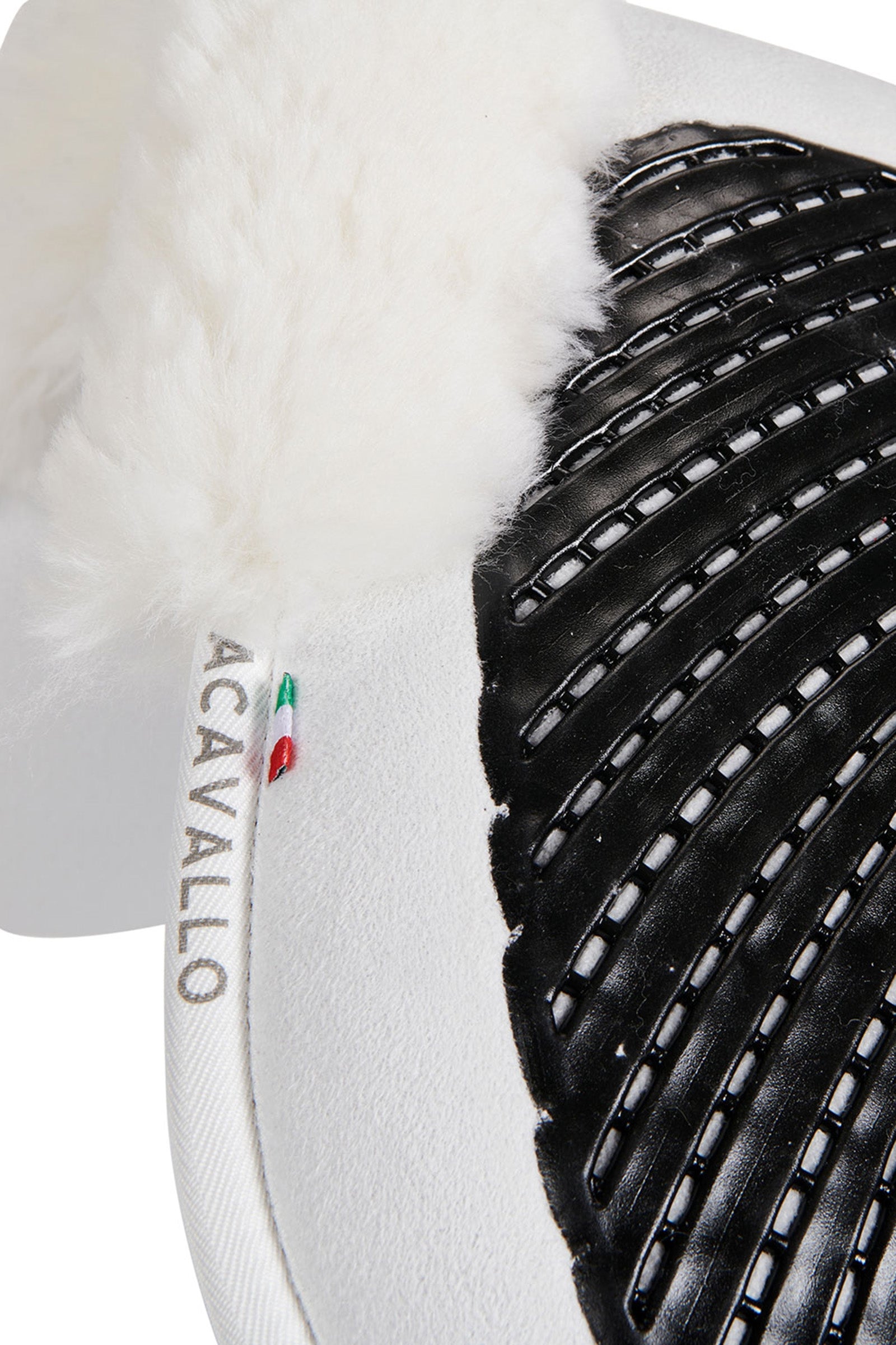 Acavallo Close Contact Gel & Memory Foam Half Pad with Sheepskin Saddle Pads