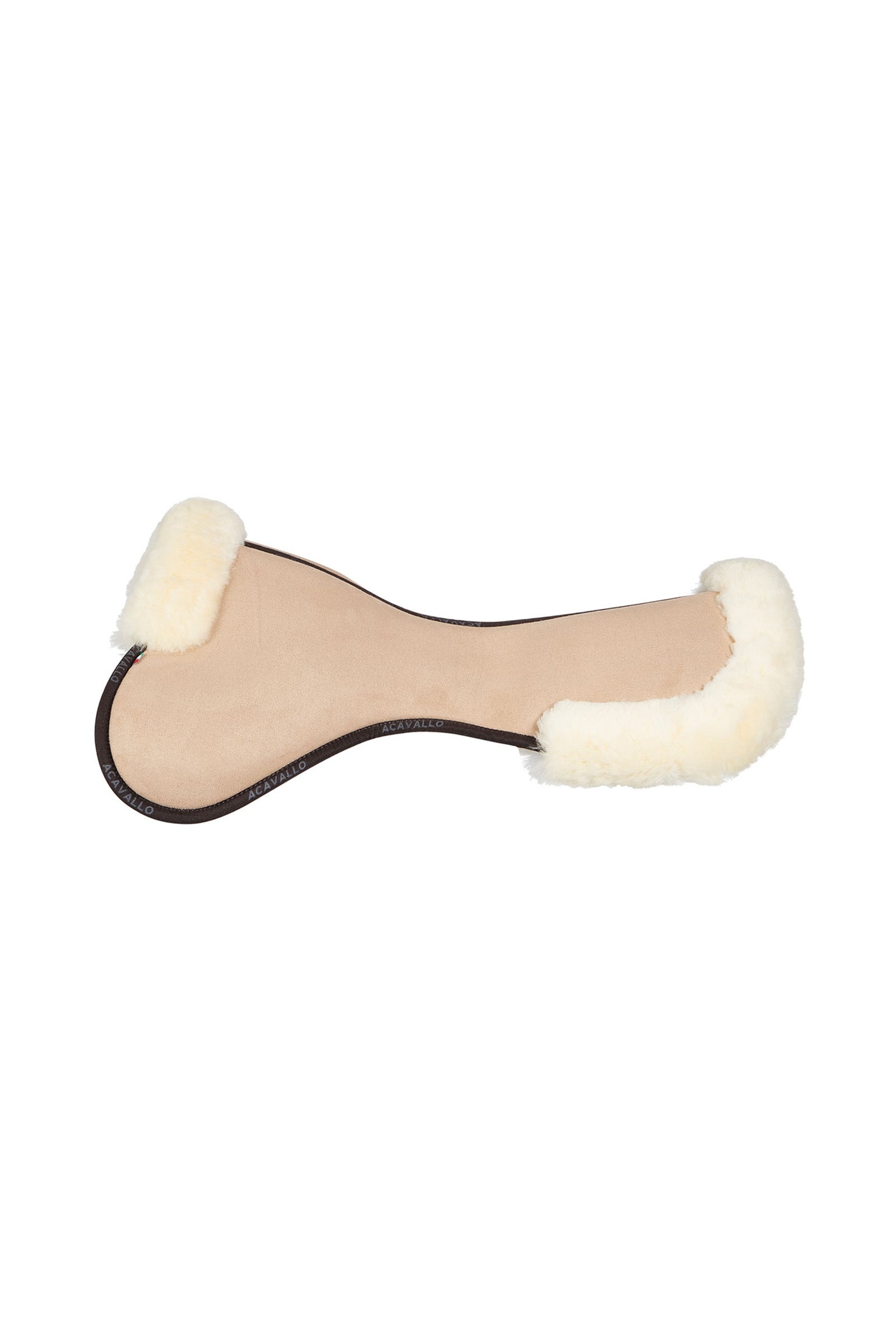 Acavallo Close Contact Memory Foam Halfpad with Sheepskin Saddle Pads