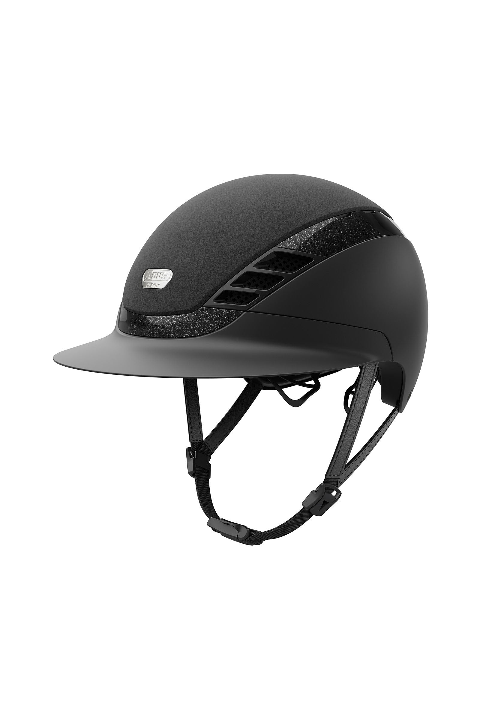 Abus Pikeur AirLuxe Supreme ridehjelm med lengre brem Ridehjelm & sikkerhetsvest