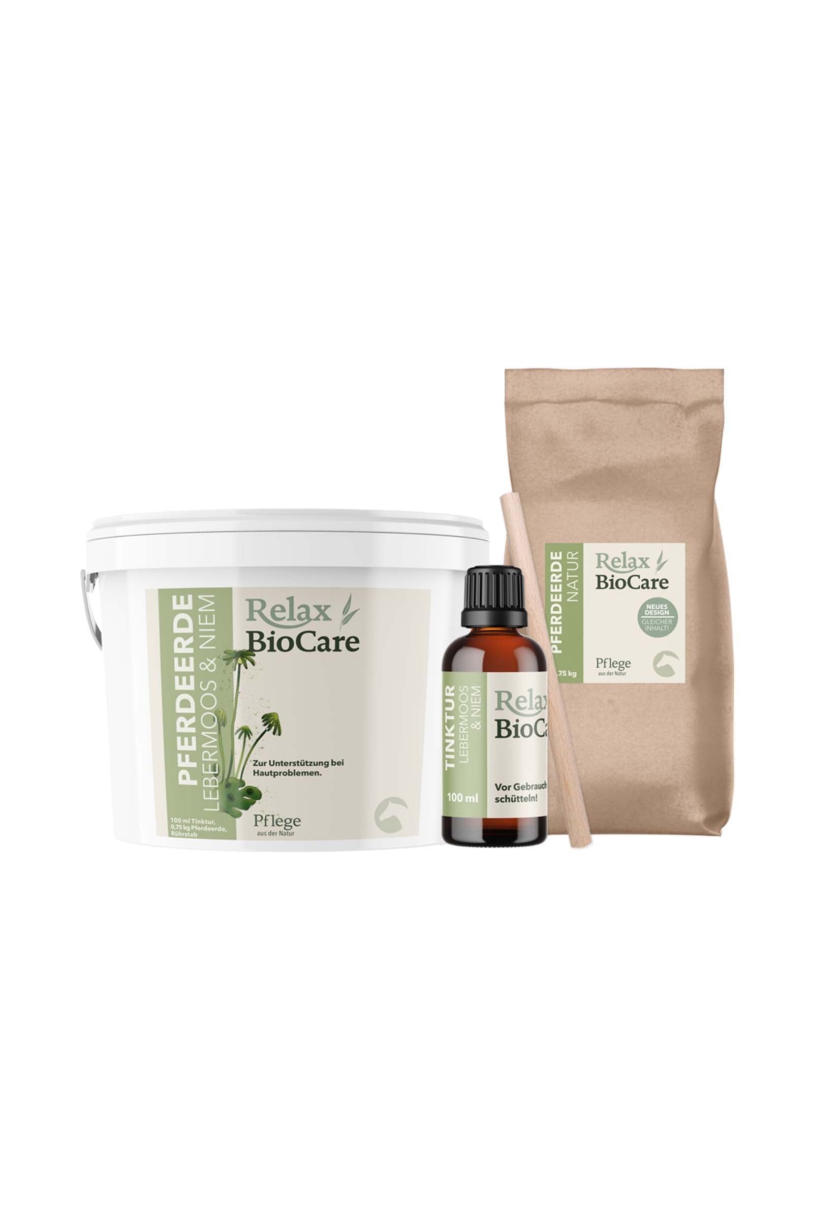 Relax BioCare Horse Earth Liver Moss & Neem 750g Hestepleie